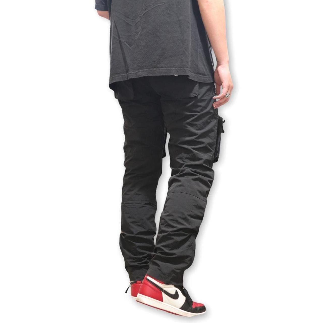 Vintage Tactical Combat Cargo Pants Black Size US 34 / EU 50 - 3 Thumbnail