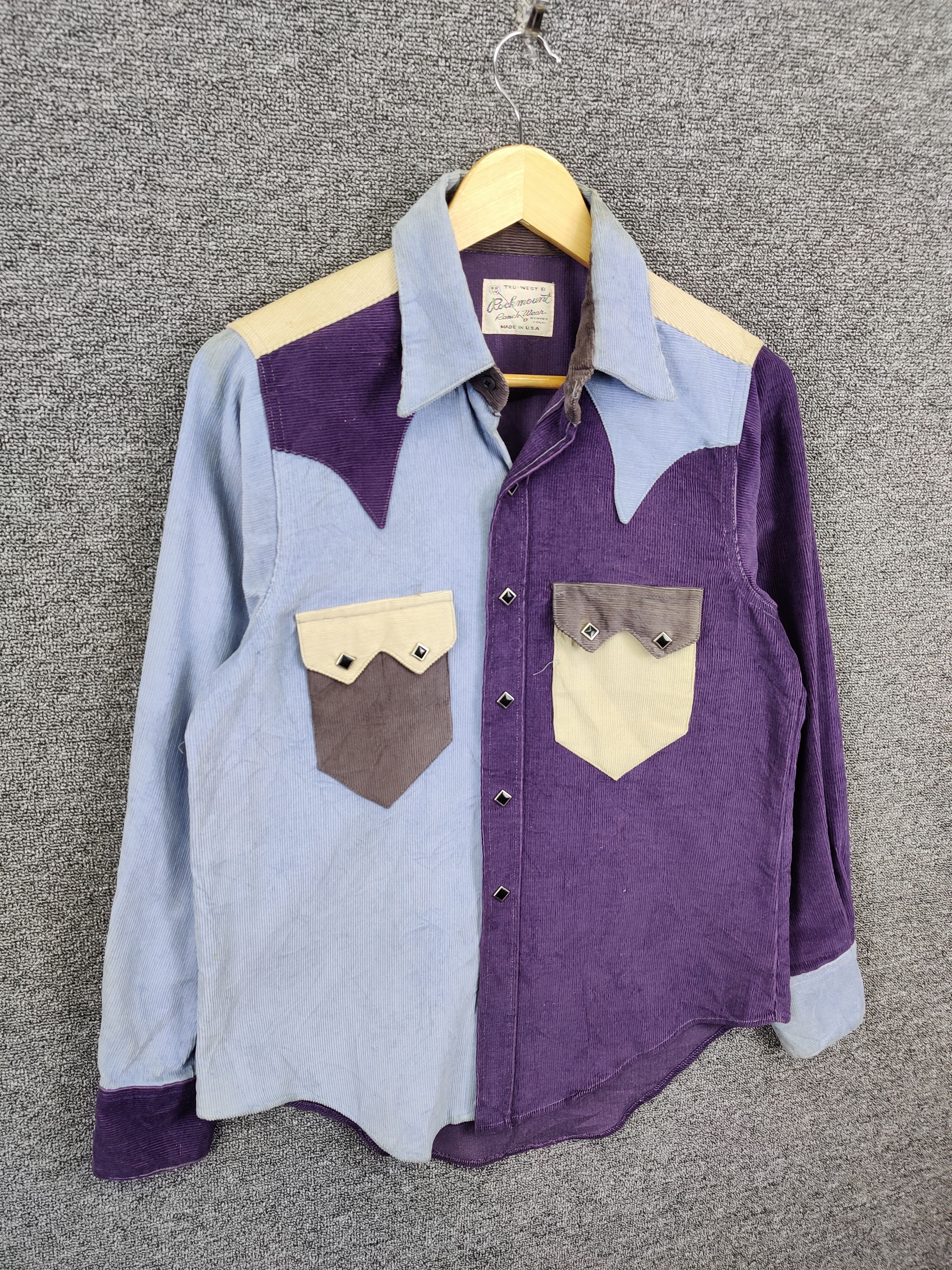 Rockmount Ranch Wear Vintage Rockmount Ranchwear Corduroy Western Shirt Size US M / EU 48-50 / 2 - 5 Thumbnail