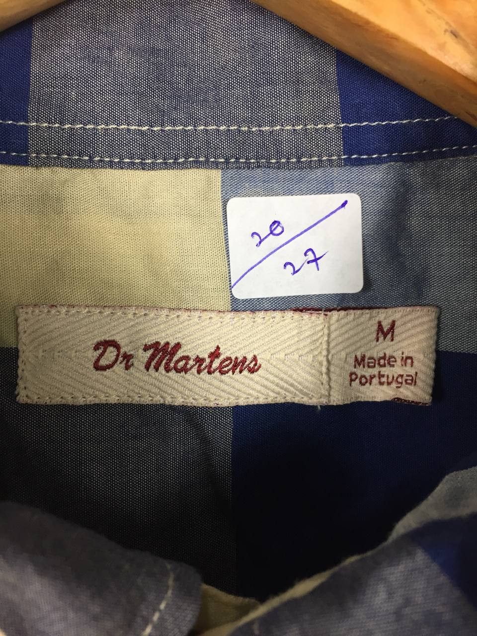 Dr. Martens Dr.Martens Plaid Pocket Button Up Shirt Size US M / EU 48-50 / 2 - 7 Thumbnail