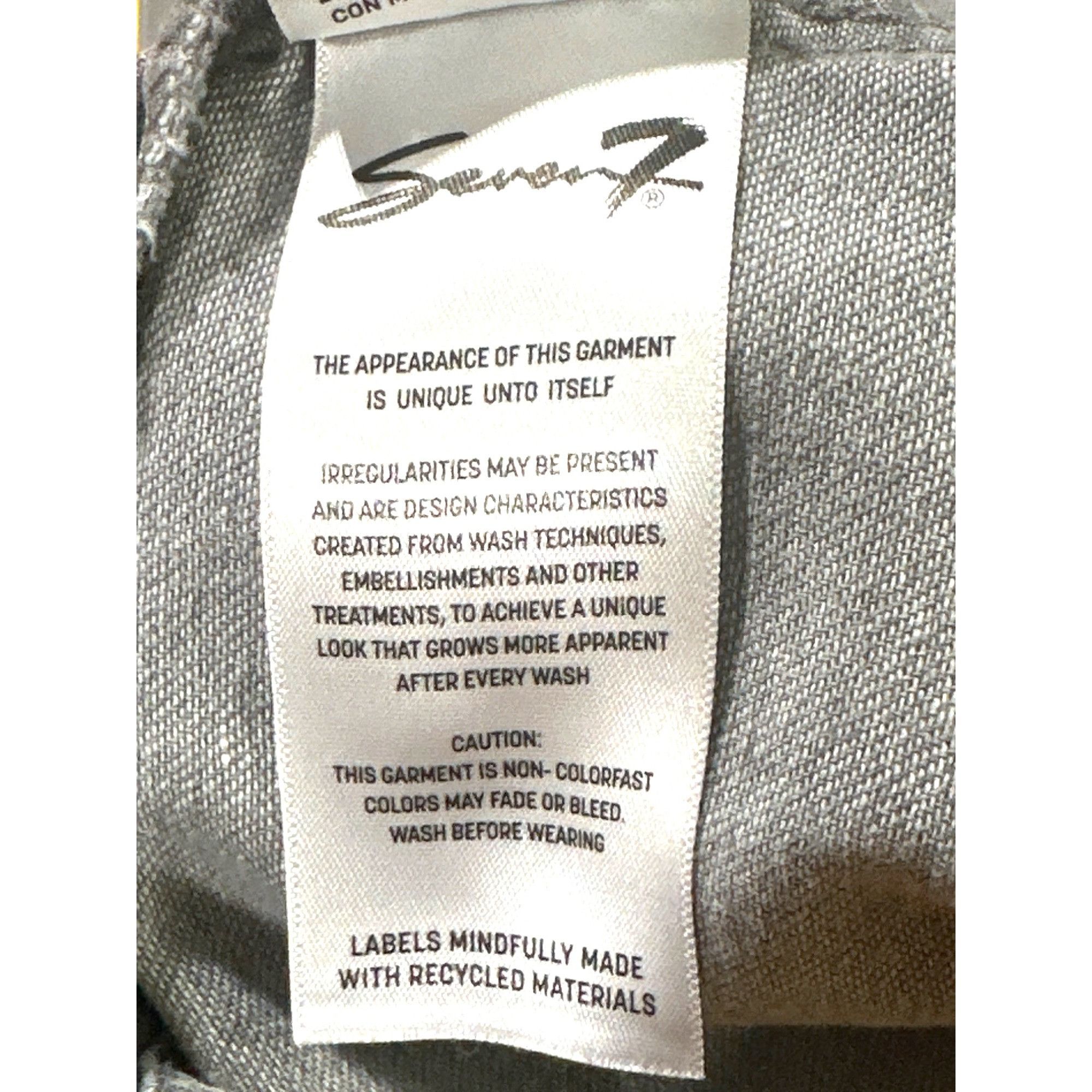 Seven 7 Seven7 Denim Gray Long Sleeve Button Up Shirt Cotton Blend C Size M / US 6-8 / IT 42-44 - 9 Thumbnail