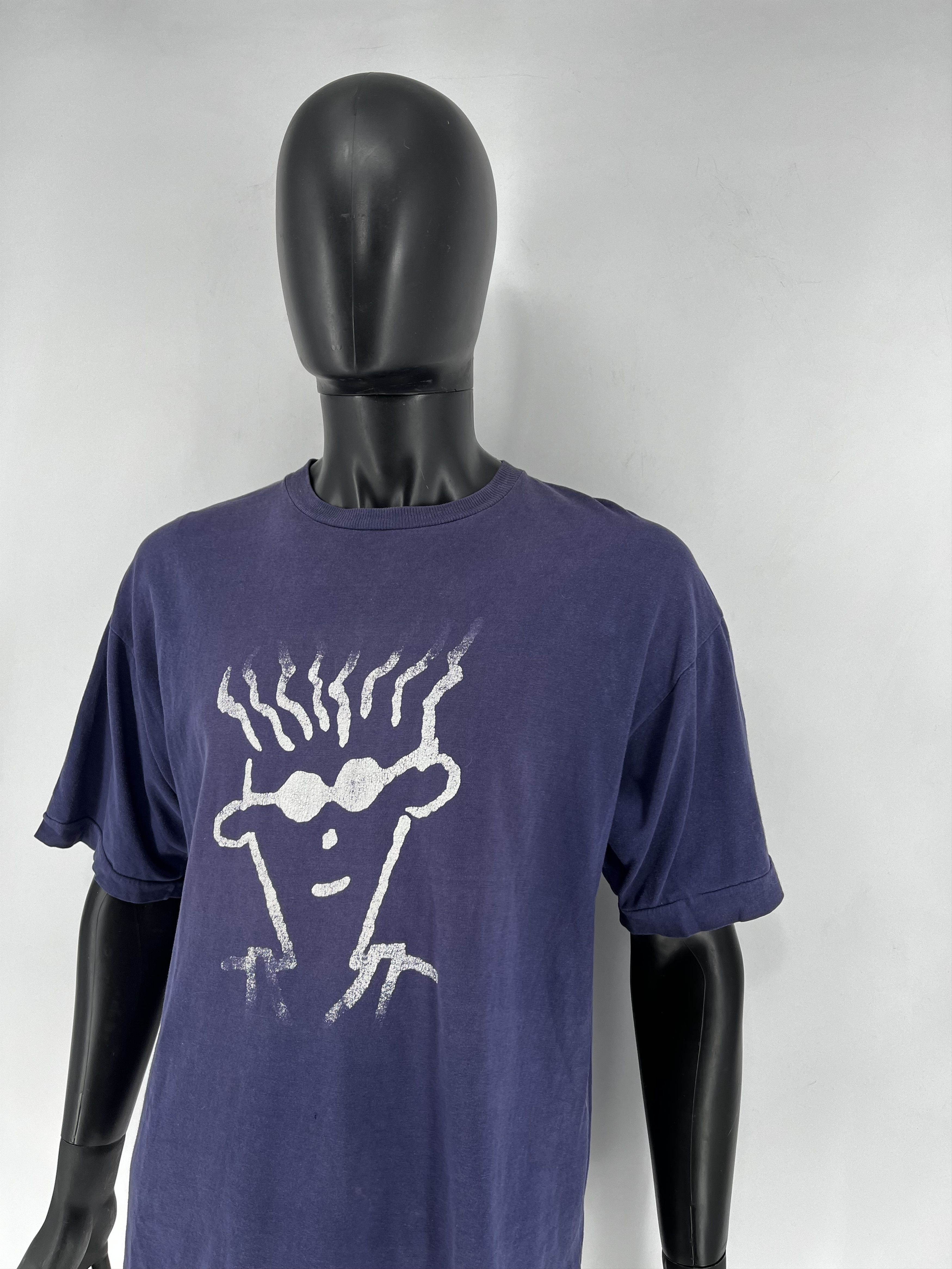 Cartoon Network Movie cartoon Fido Dido Logo big Face vtg Vintage Size US L / EU 52-54 / 3 - 5 Thumbnail