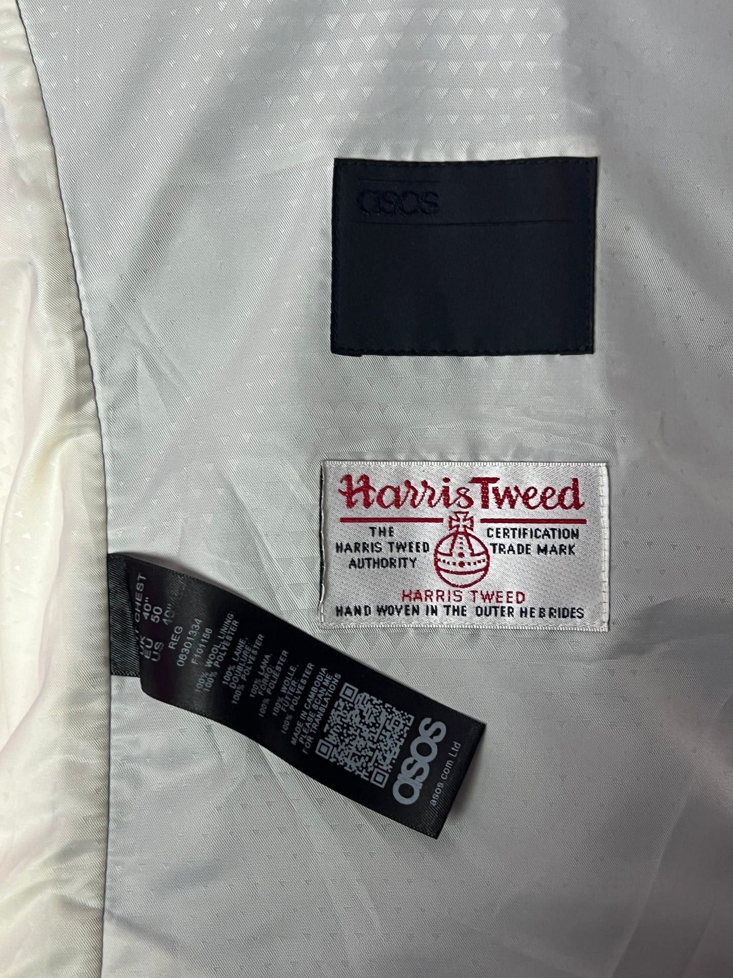 Harris Tweed Harris Tweed Vintage Glen Check 3 Piece Suit 40R Size 40R - 13 Thumbnail