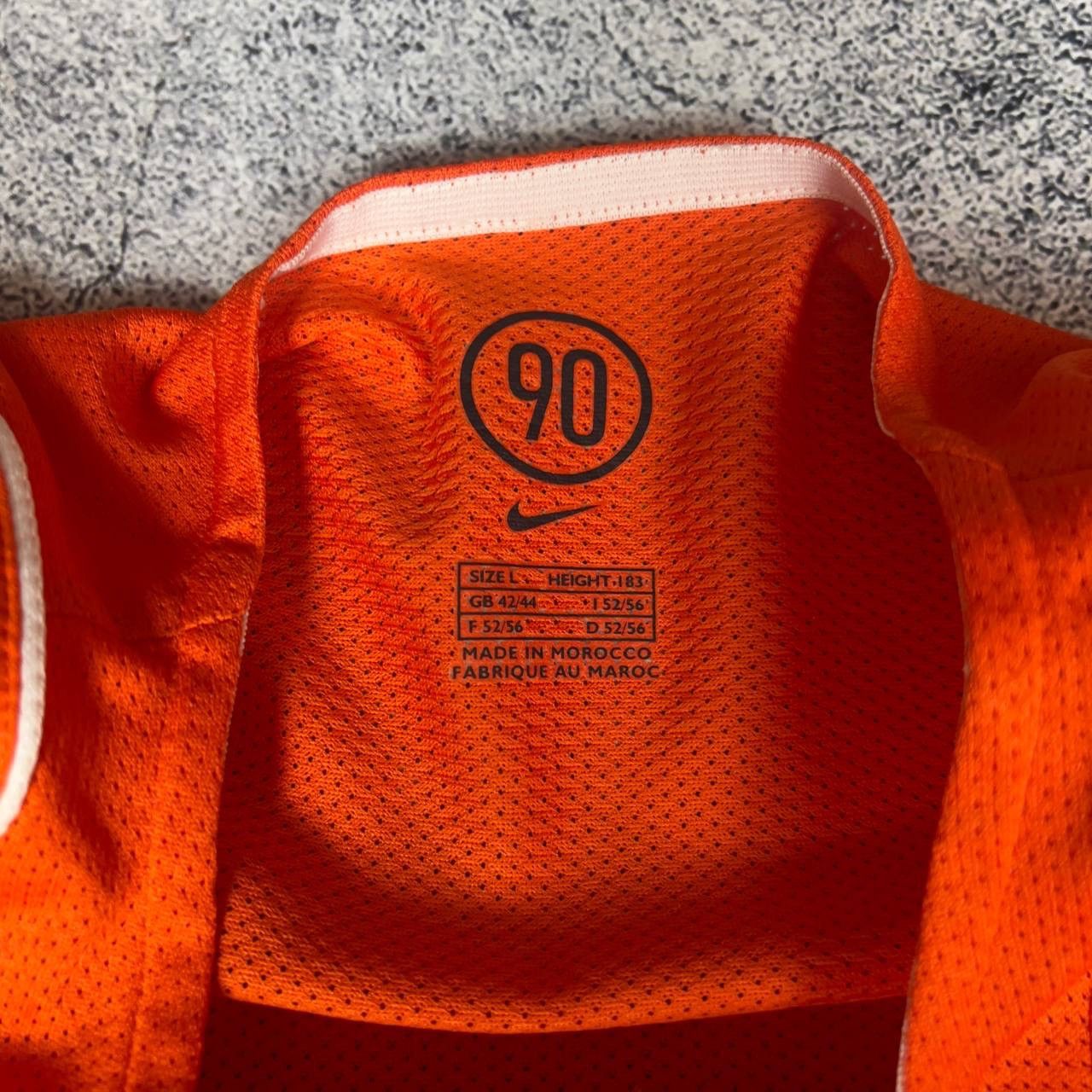 Nike Nike Netherlands National Team 2004/2005 Home Soccer Jersey’ Size US L / EU 52-54 / 3 - 2 Thumbnail