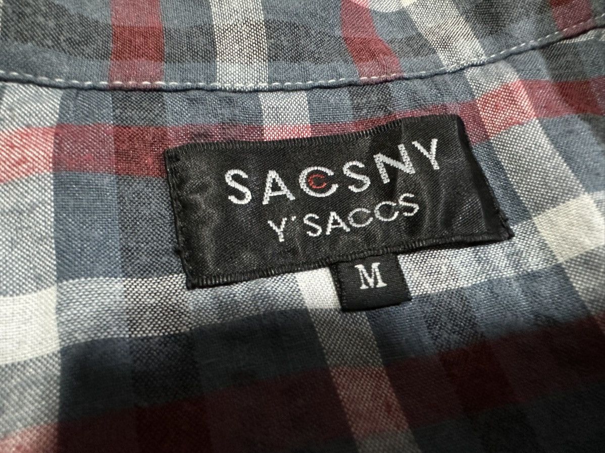 Y's × Y's for Men × Yohji Yamamoto 🔥Rare Vintage Y'saccs By Yohji Yamamoto Shirts Checked Size US M / EU 48-50 / 2 - 5 Thumbnail