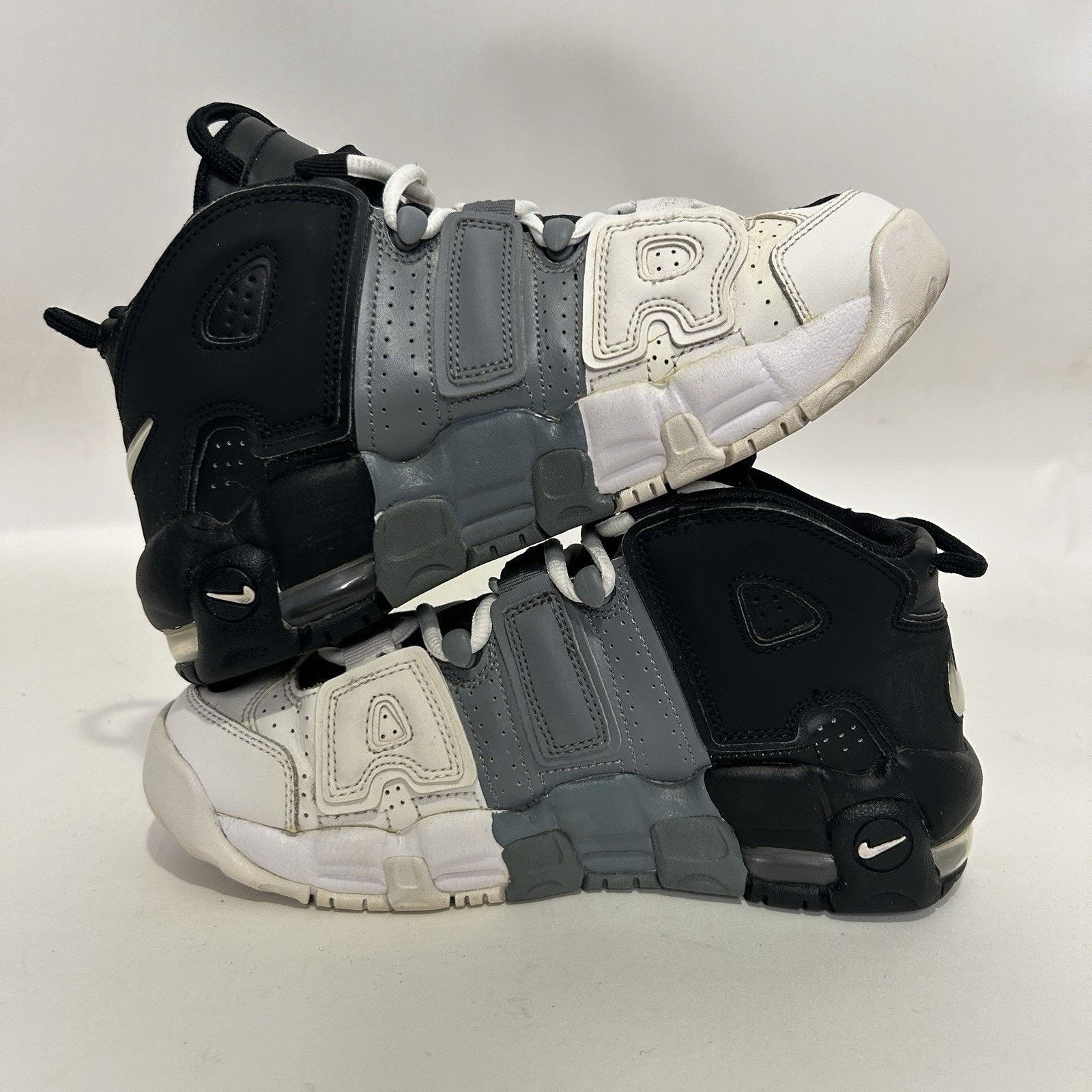 Nike Nike Air More Uptempo GS “Tri-Color” Size US 7 / IT 37 - 3 Thumbnail