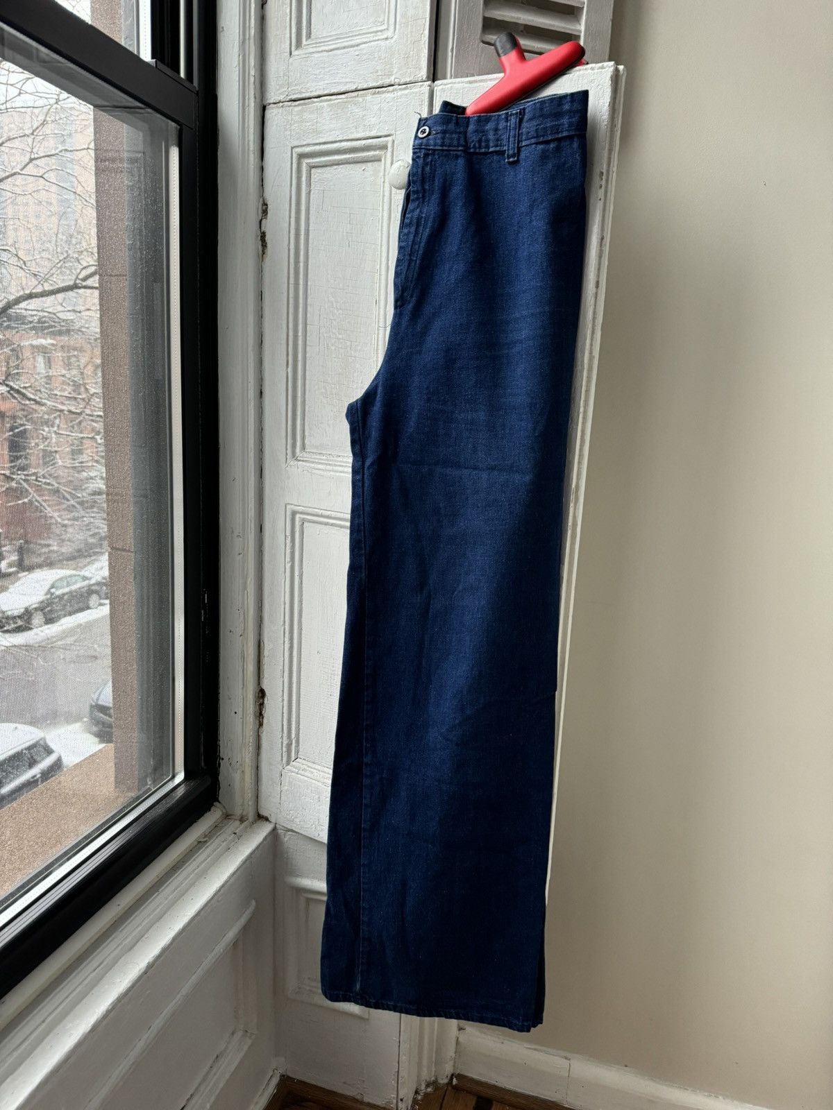 Levi's LEVI’S vintage embroided 70’ blue jeans, slight flair Size US 28 / EU 44 - 3 Thumbnail