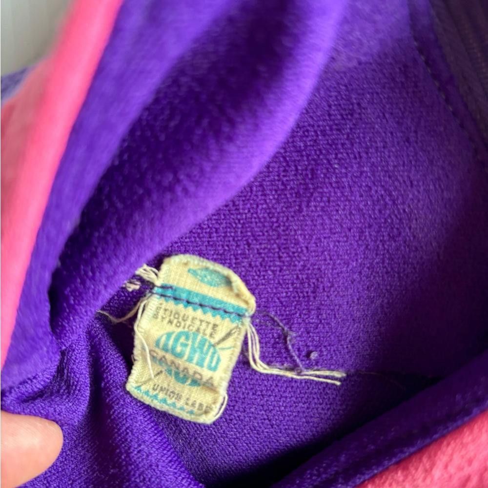 Designer Vintage purple pleated dress Size M / US 6-8 / IT 42-44 - 3 Thumbnail