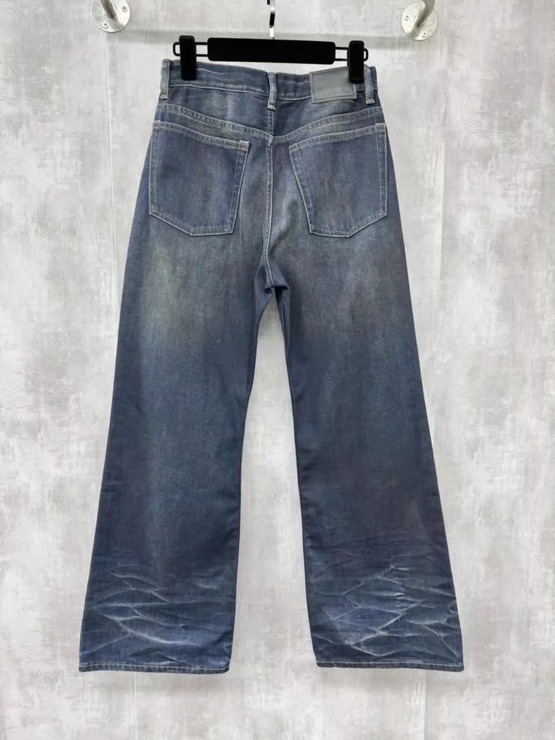 Acne Studios acne studios Wavy cat whisker wide-leg jeans Size US 30 / EU 46 - 2 Thumbnail