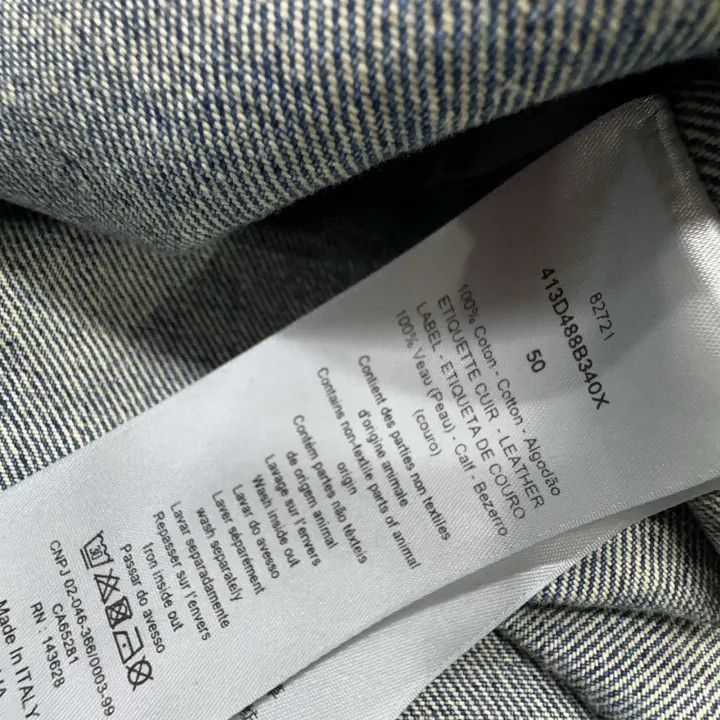 Dior Dior Dior Cotton Twill Long Sleeve Shirt Men 0079-2507 Size US L / EU 52-54 / 3 - 4 Thumbnail