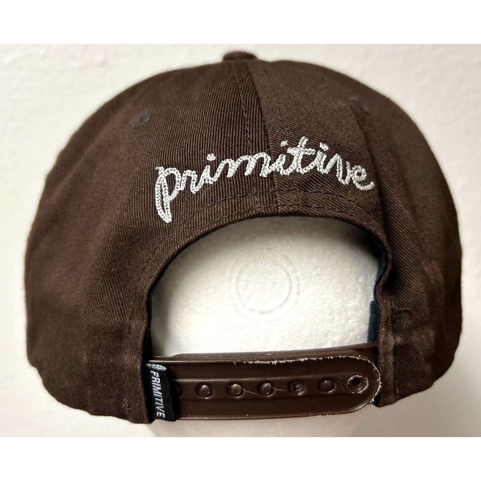 Primitive VINTAGE Primitive Badlands Snapback Cap Baseball Embroidered Logo Peace Of Mind Hat Cap Size ONE SIZE - 7 Thumbnail