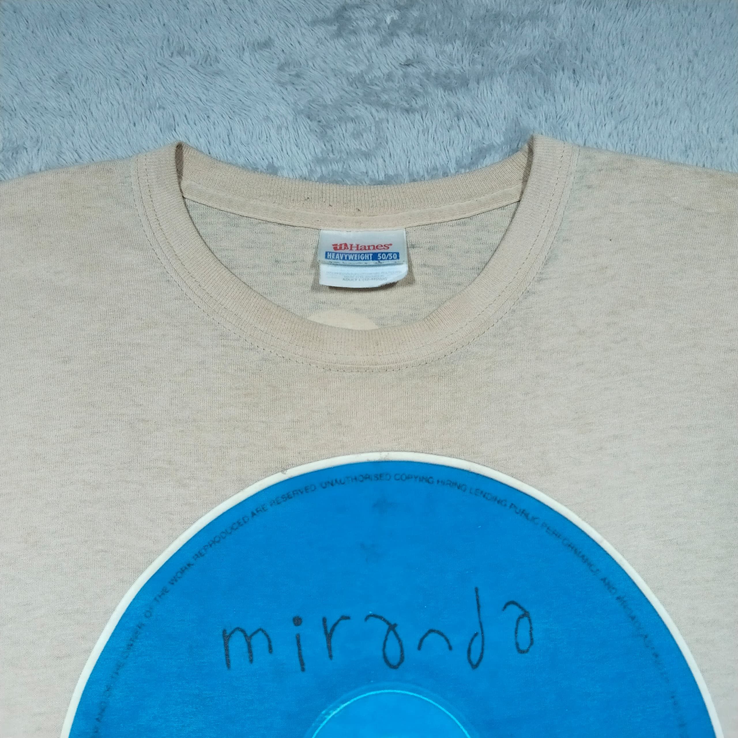 Band Tees RARE BJORK TAPPI TIKARRAS MIRANDA ALBUM PUNK BAND T SHIRT Size US L / EU 52-54 / 3 - 5 Thumbnail