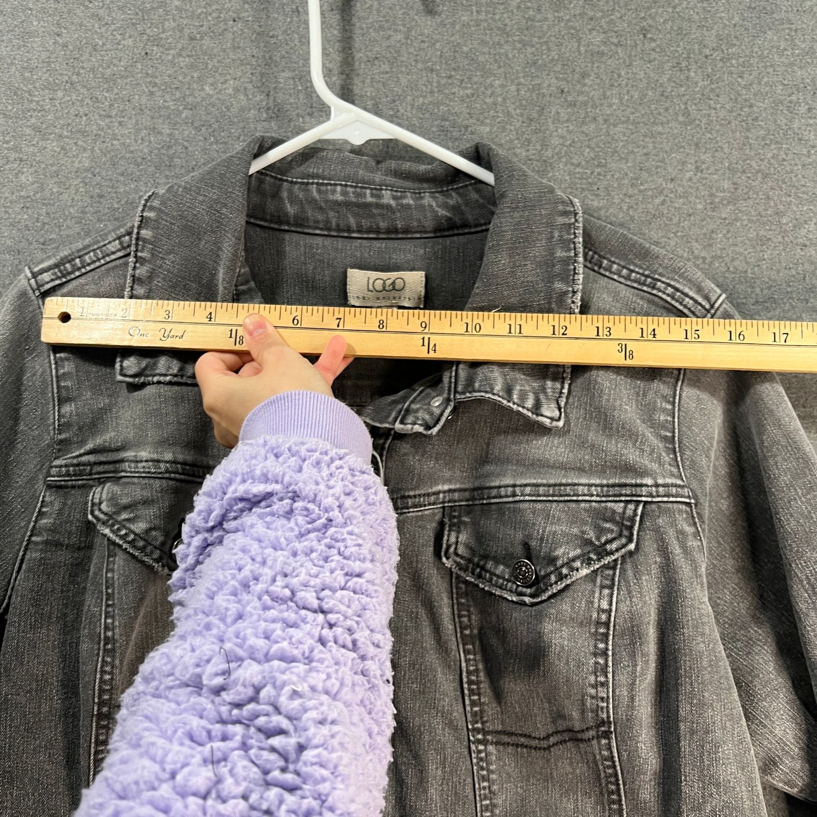 Other LOGO by Lori Goldstein Jeans Jacket Womens Size XXL / US 16-18 / IT 52-54 - 4 Thumbnail