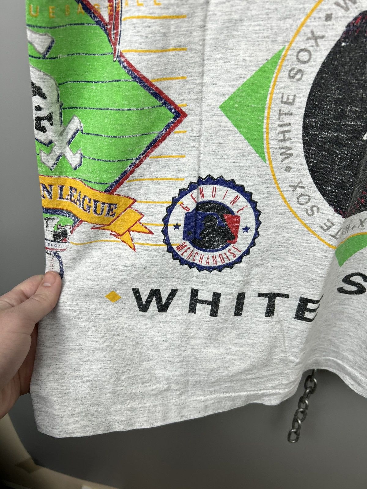 MLB × Vintage Vintage Chicago White Sox Graphic Baseball USA Long Sleeve Size US M / EU 48-50 / 2 - 19 Thumbnail