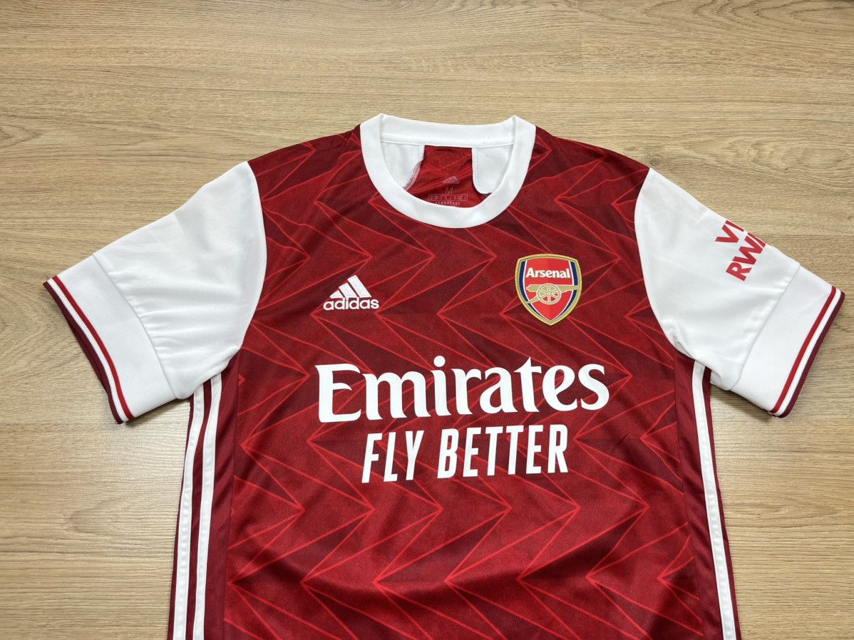 Adidas Adidas Arsenal London 2020-21 Home Jersey T-Shirt Size M Size US M / EU 48-50 / 2 - 2 Thumbnail