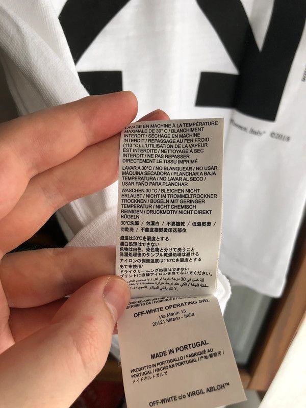 Off-White SS18 Off-White Diag Monalisa Tee Size US XL / EU 56 / 4 - 10 Thumbnail