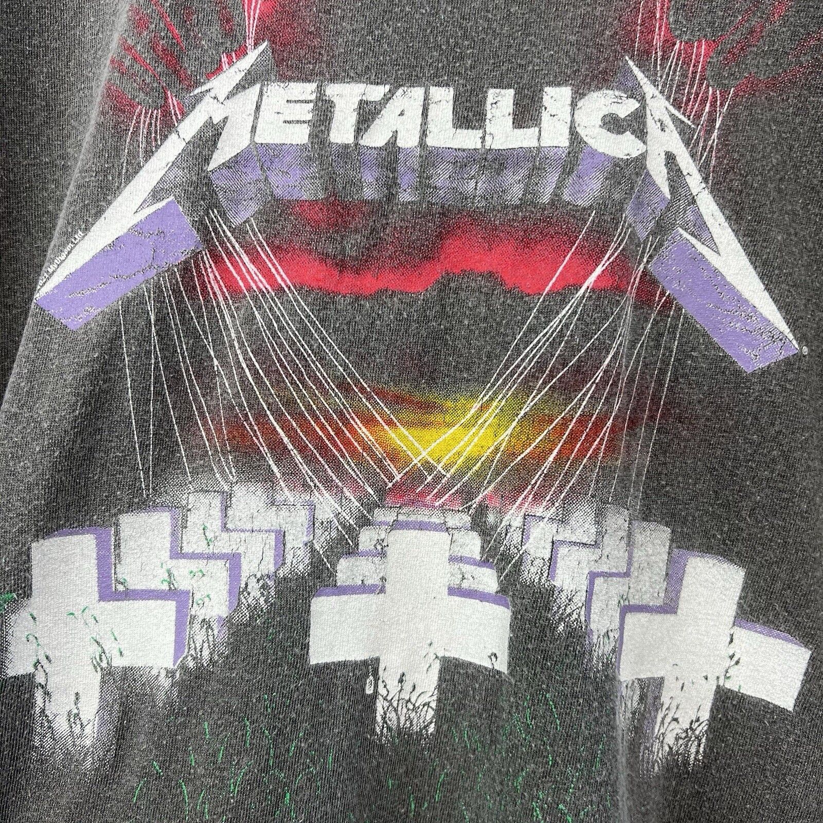 Metallica Metallica Master Of Puppets Tee Men's Size M Short Sleeve Size US M / EU 48-50 / 2 - 4 Thumbnail