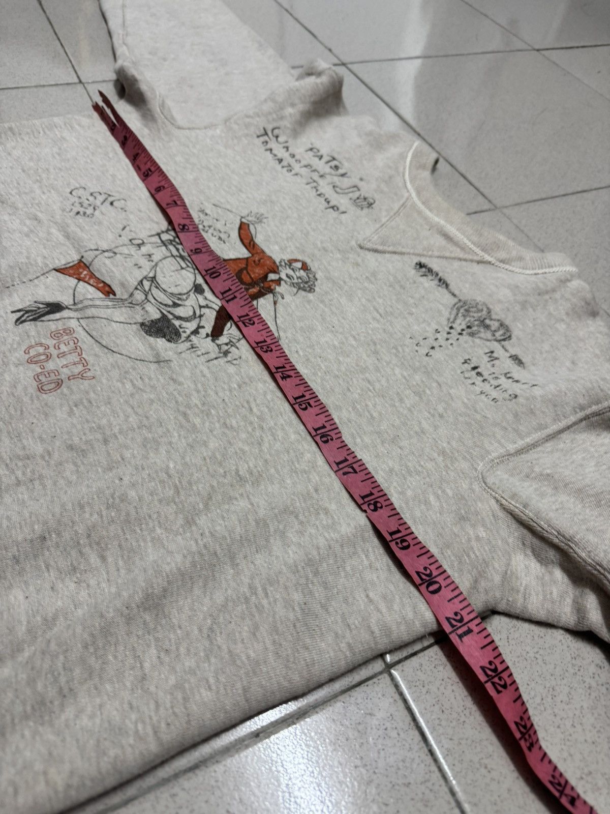 Warehouse & Co. WAREHOUSE JAPAN BETTY CO-ED PATSY SWEATSHIRT Size US M / EU 48-50 / 2 - 11 Thumbnail