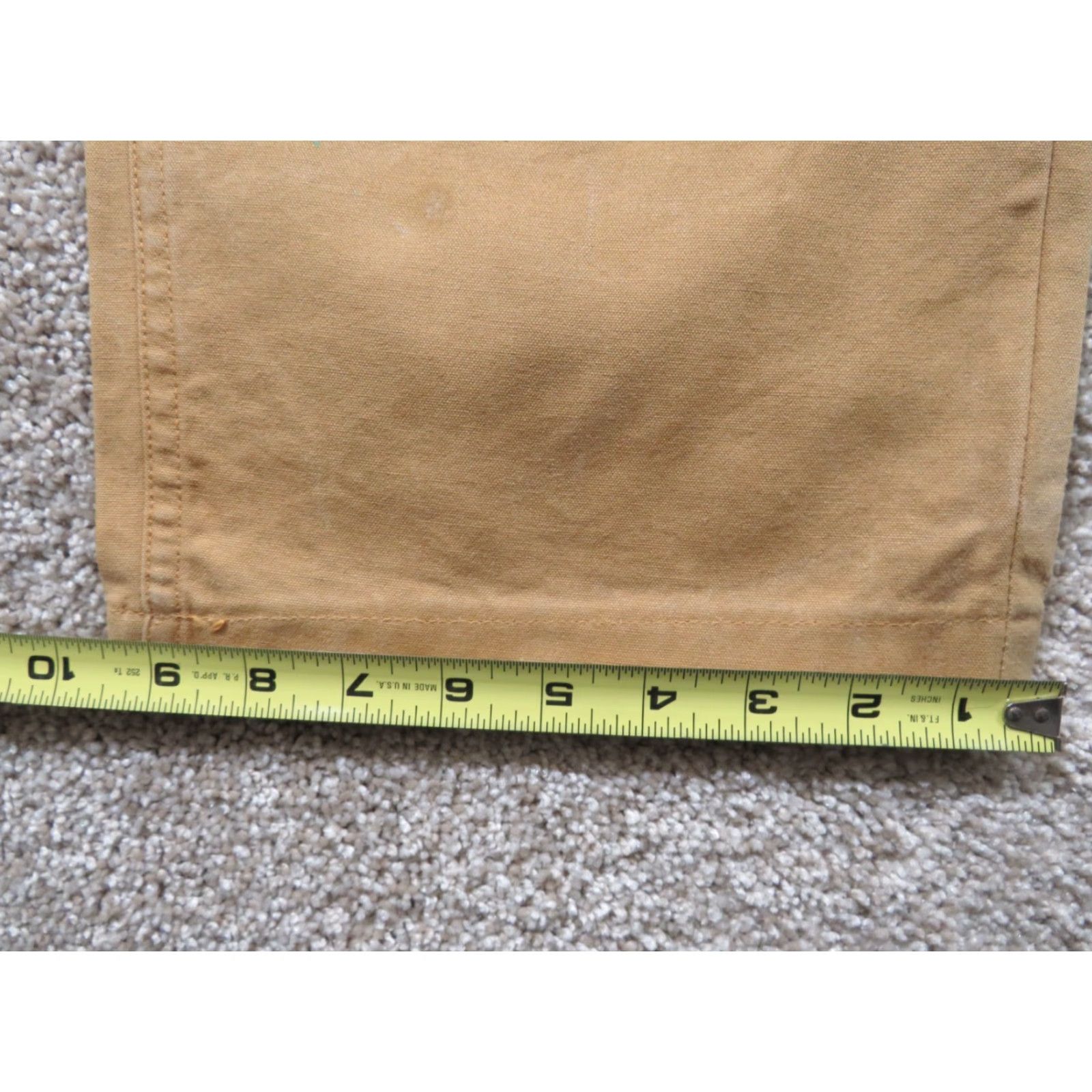 Sears VTG Sears Roebuck Sportswear Duck Canvas Hunting Pant 34x29 Talon Zipper Beige Regular Men Pants Size US 34 / EU 50 - 6 Thumbnail