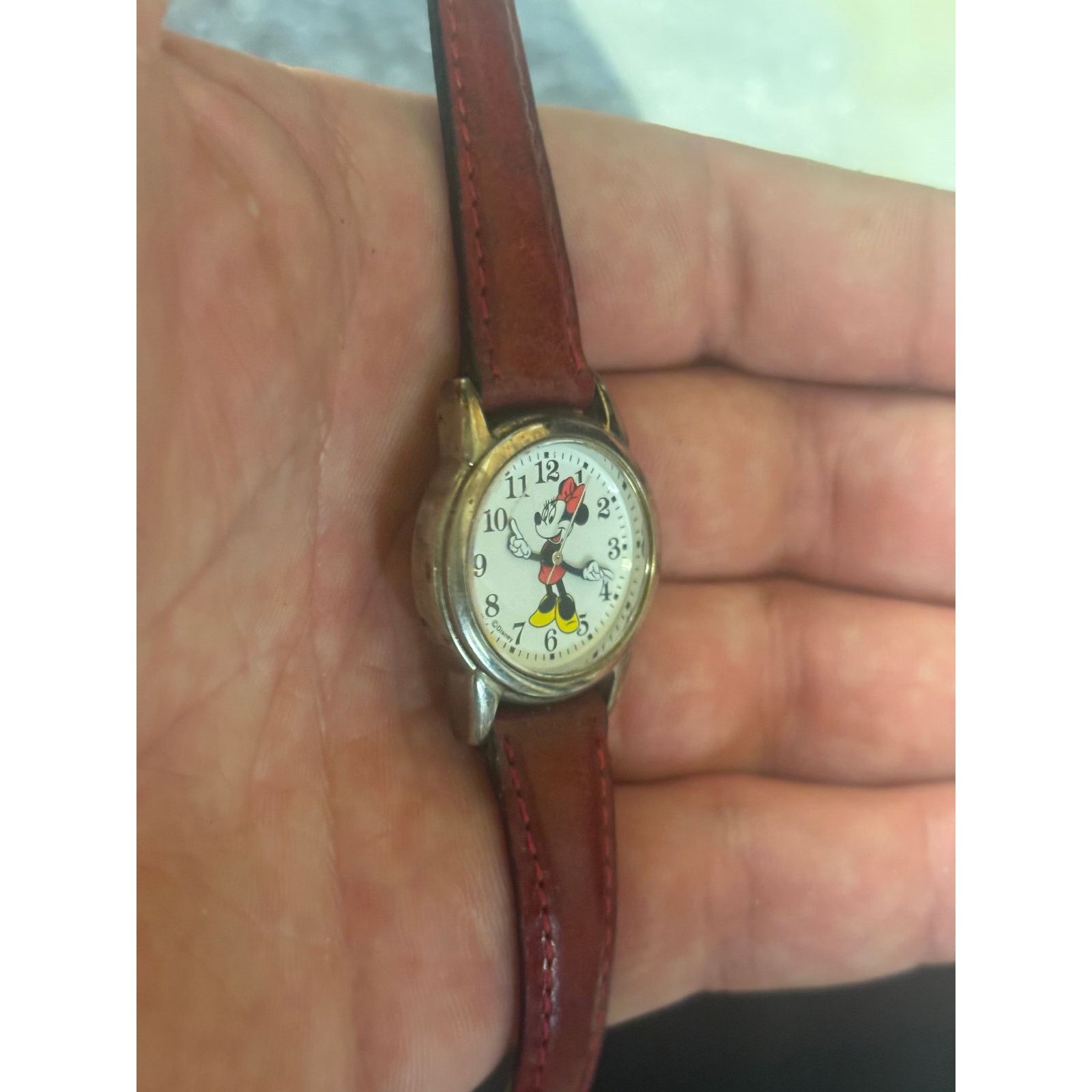 Disney Vintage Disney Minnie Mouse RRS379 Womens Watch! New Battery Size ONE SIZE - 2 Thumbnail
