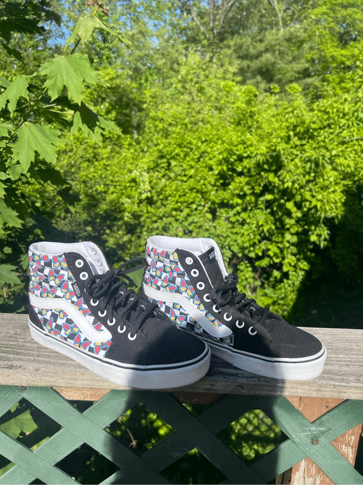 Vans VANS FILLMORE HI WOMENS BUTTERFLY MULTI COLOR SIZE 8.5 Size US 8.5 / IT 38.5 - 1 Thumbnail