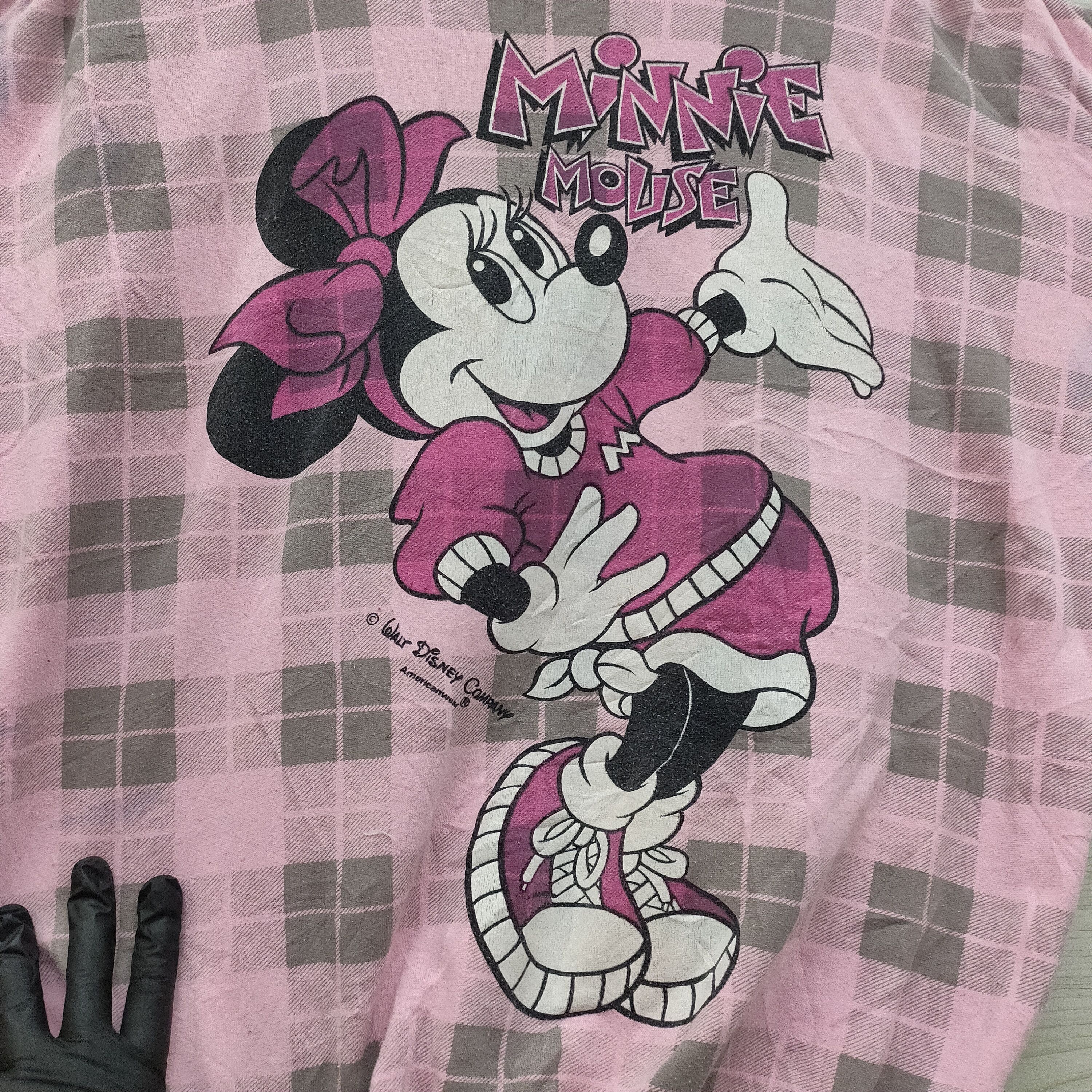 Cartoon Network × Mickey Mouse × Vintage Vintage Minnie Mouse Sweatshirt Size L / US 10 / IT 46 - 9 Thumbnail
