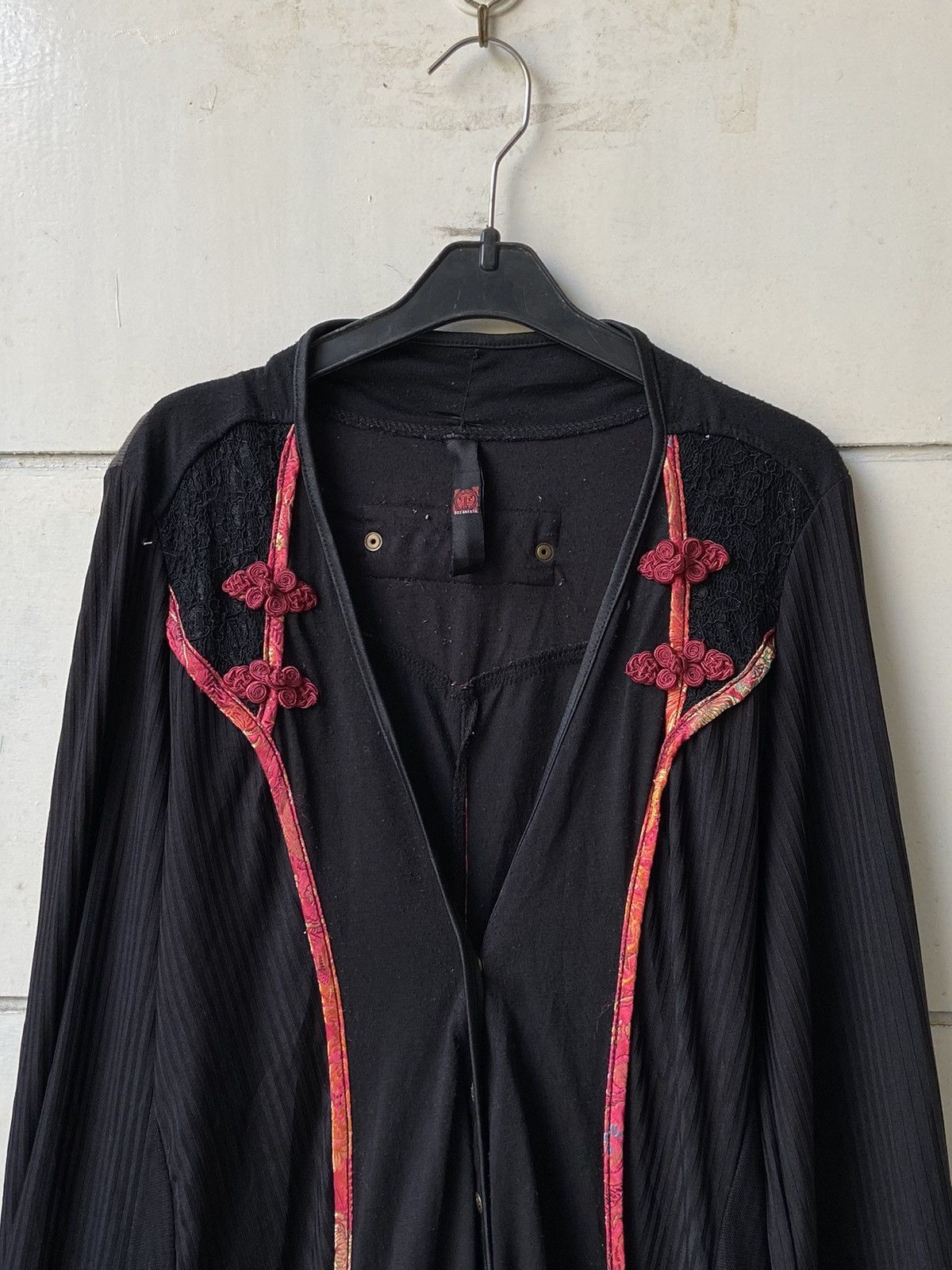 Jean Paul Gaultier × Seditionaries OZZ ONESTE Black Cardigan Size US XS / EU 42 / 0 - 8 Thumbnail