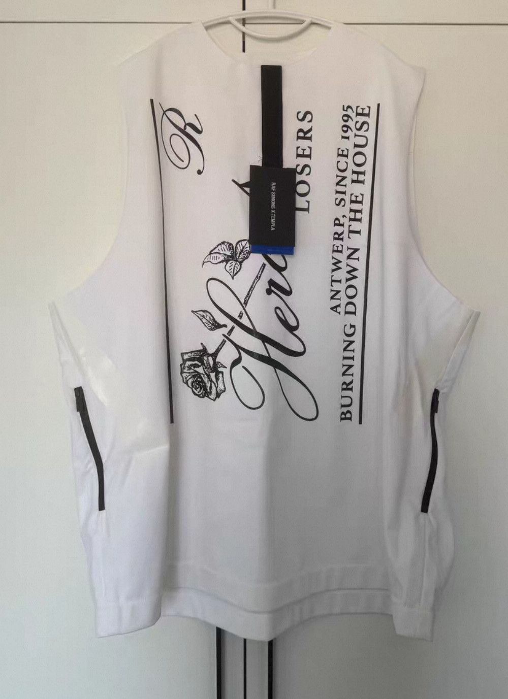 Raf Simons Raf Simons Cooperative co-branded ski vest white sleeveles Size US M / EU 48-50 / 2 - 10 Thumbnail