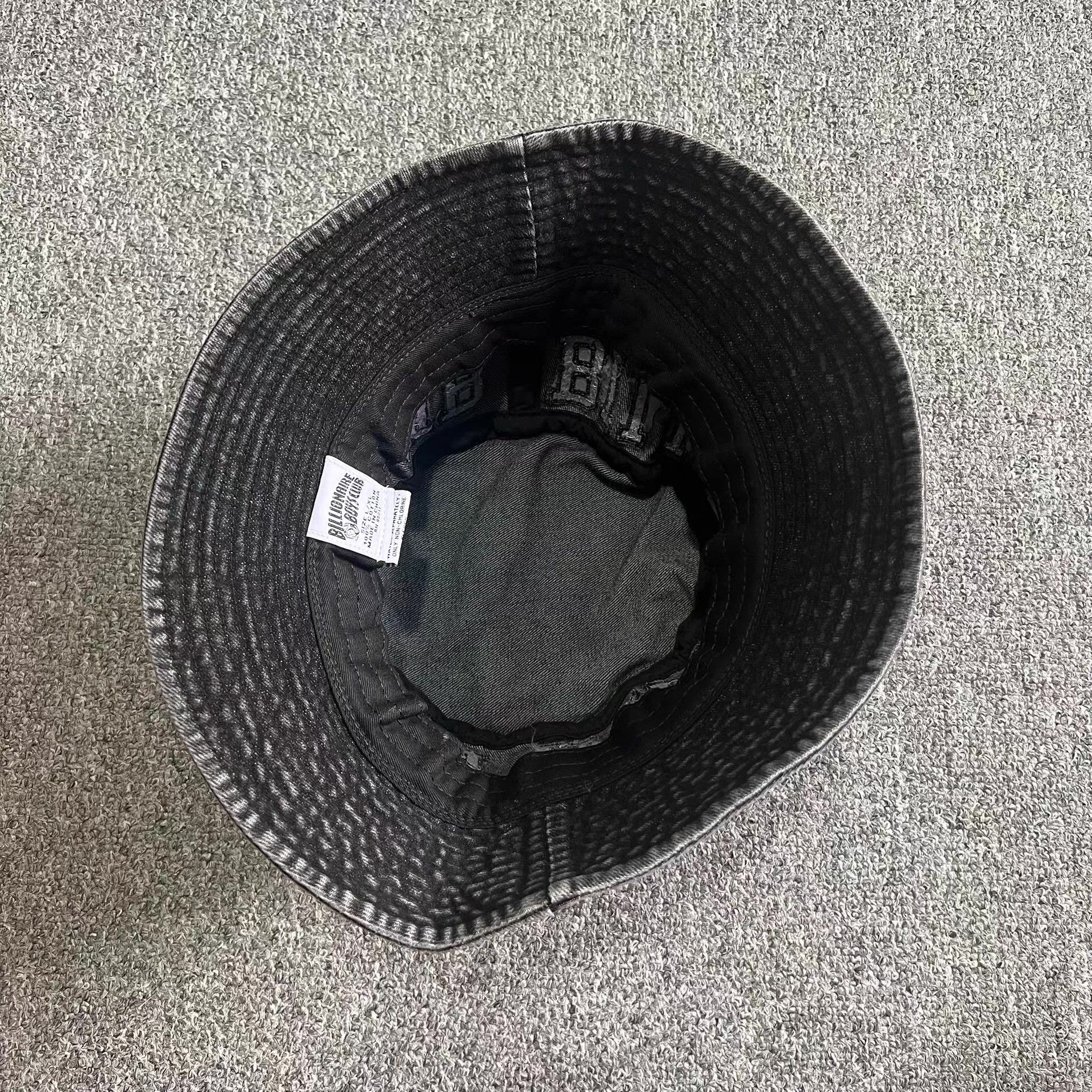 Billionaire Boys Club BBC Heavy Wash Embroidered Bucket Hat / Sun Hat Q7 Size ONE SIZE - 7 Thumbnail
