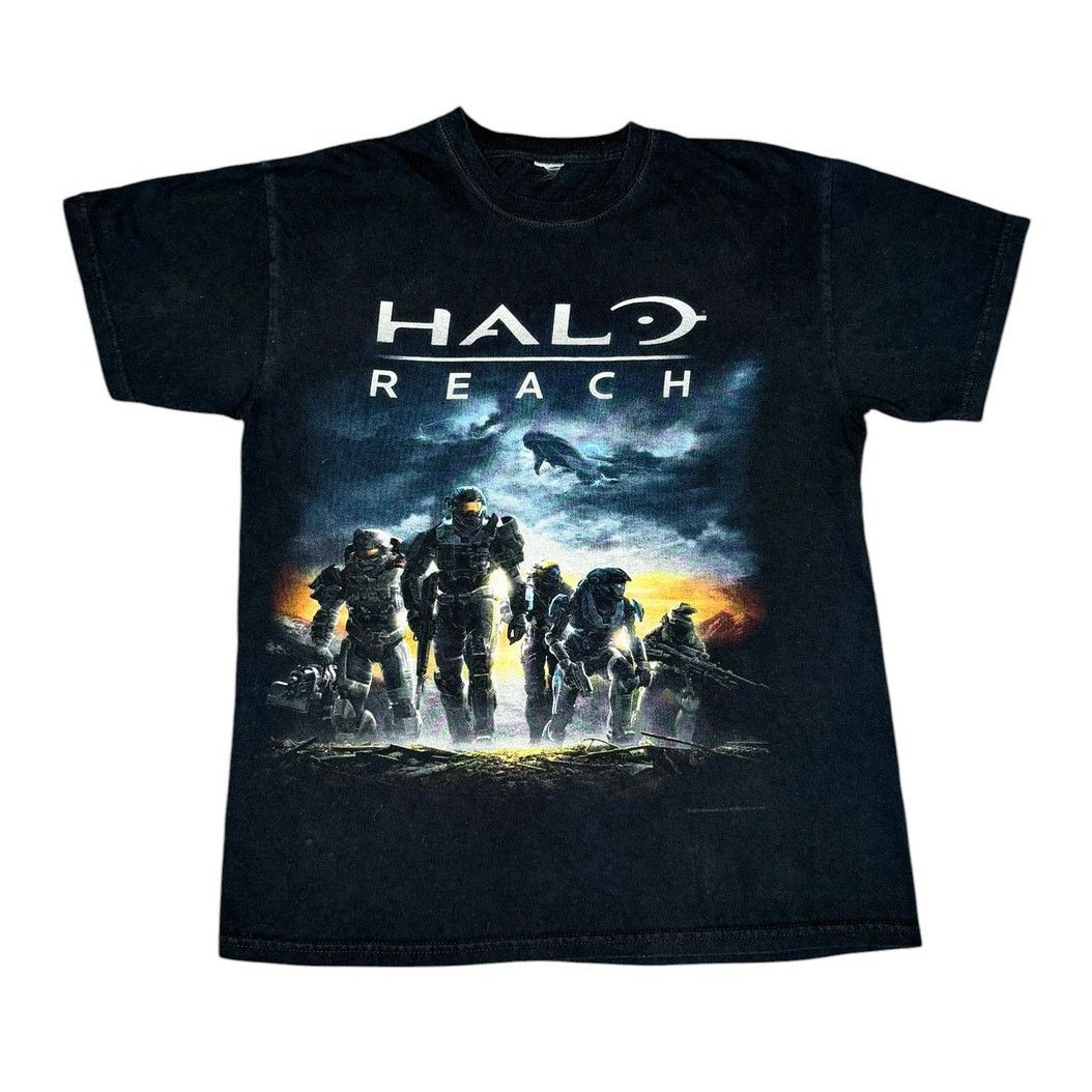 Halo × Vintage Vintage Halo Reach Xbox 360 Video Game Promo T-Shirt Size US S / EU 44-46 / 1 - 1 Thumbnail