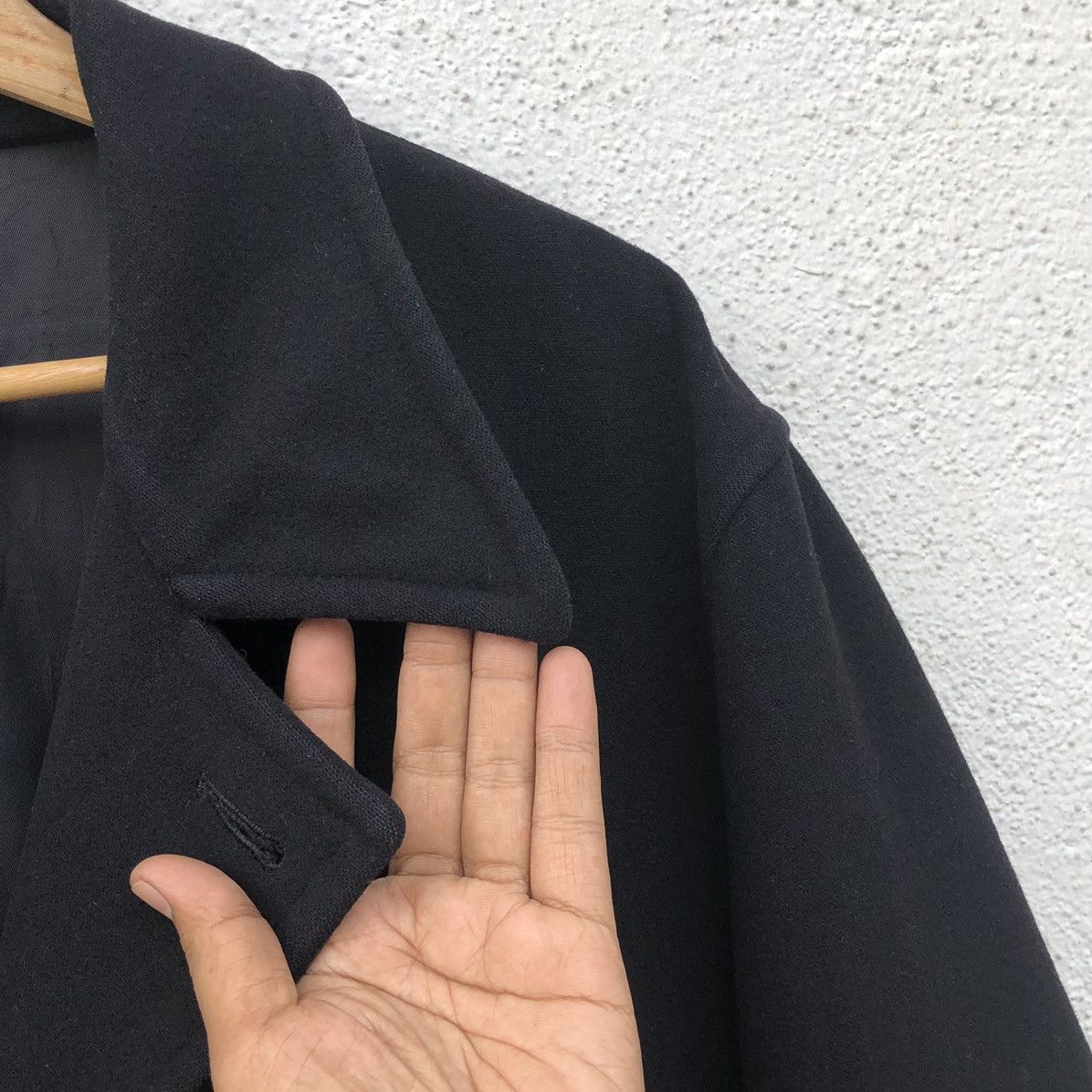 Comme des Garcons VTG 1988 COMME des GARÇONS Homme Long Peacoat Jacket Size US M / EU 48-50 / 2 - 7 Thumbnail