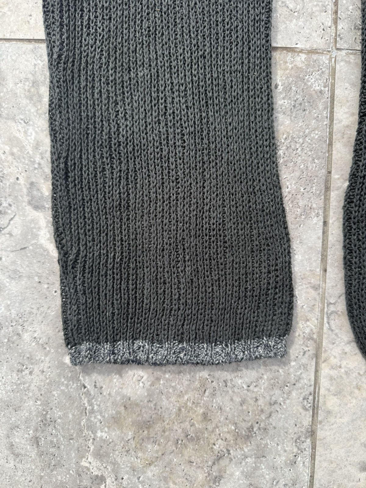 Issey Miyake Issey Miyake Silk Knit Dark Green Sweater Size US M / EU 48-50 / 2 - 4 Thumbnail