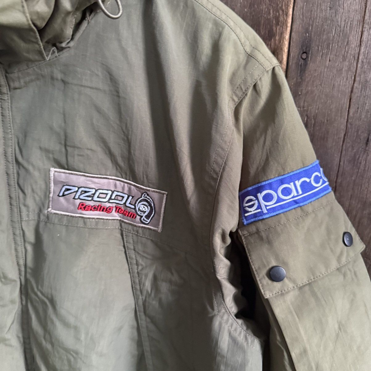 Vintage Vintage Prodl Racing Team Hooded Jacket Size US L / EU 52-54 / 3 - 4 Thumbnail