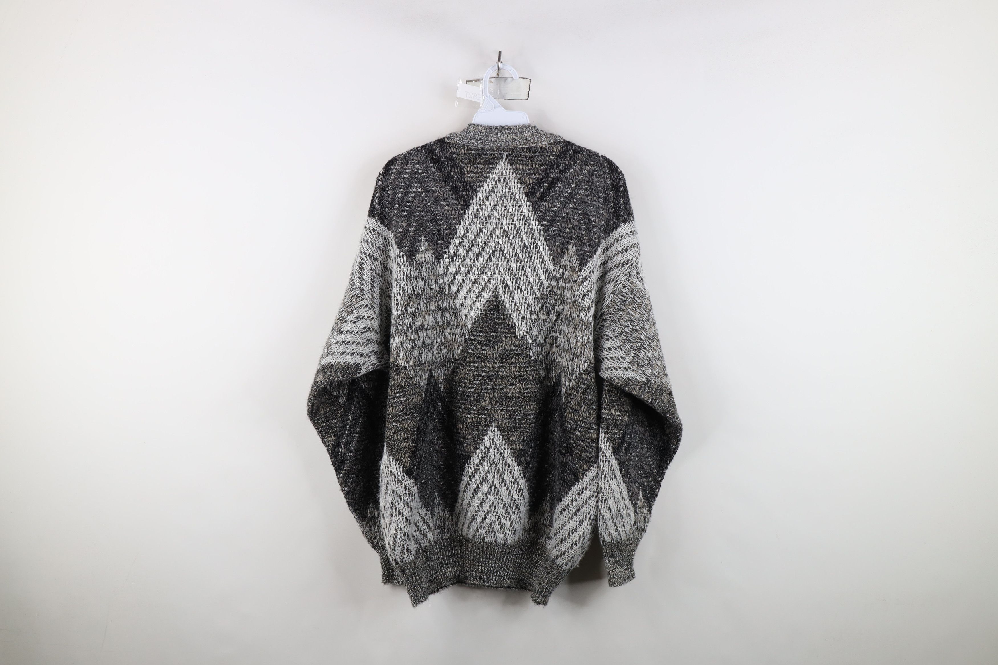 Vintage Vintage 90s Coogi Style Wool Blend Knit Crewneck Sweater Size US XL / EU 56 / 4 - 7 Thumbnail