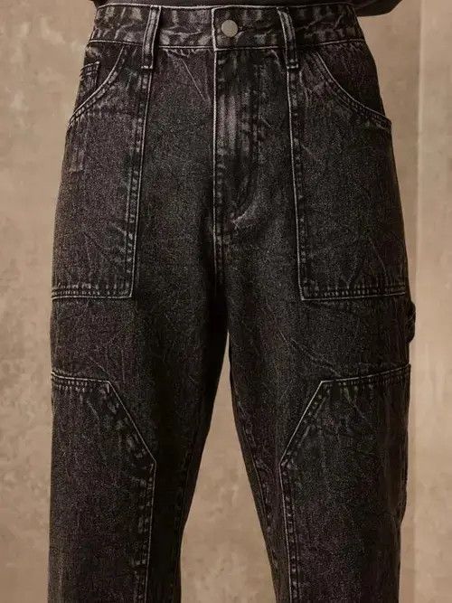 Jean Kasuga x Miho Skater Baggy Vintage 90s Jeans Denim Size US 32 / EU 48 - 5 Thumbnail