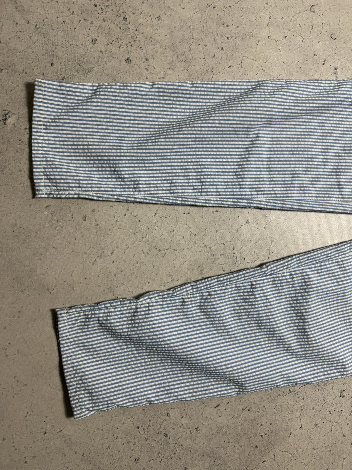 Versace Jeans Couture Versace Jeans Couture Striped Blue Luxury Pants Trousers Size US 31 - 3 Thumbnail