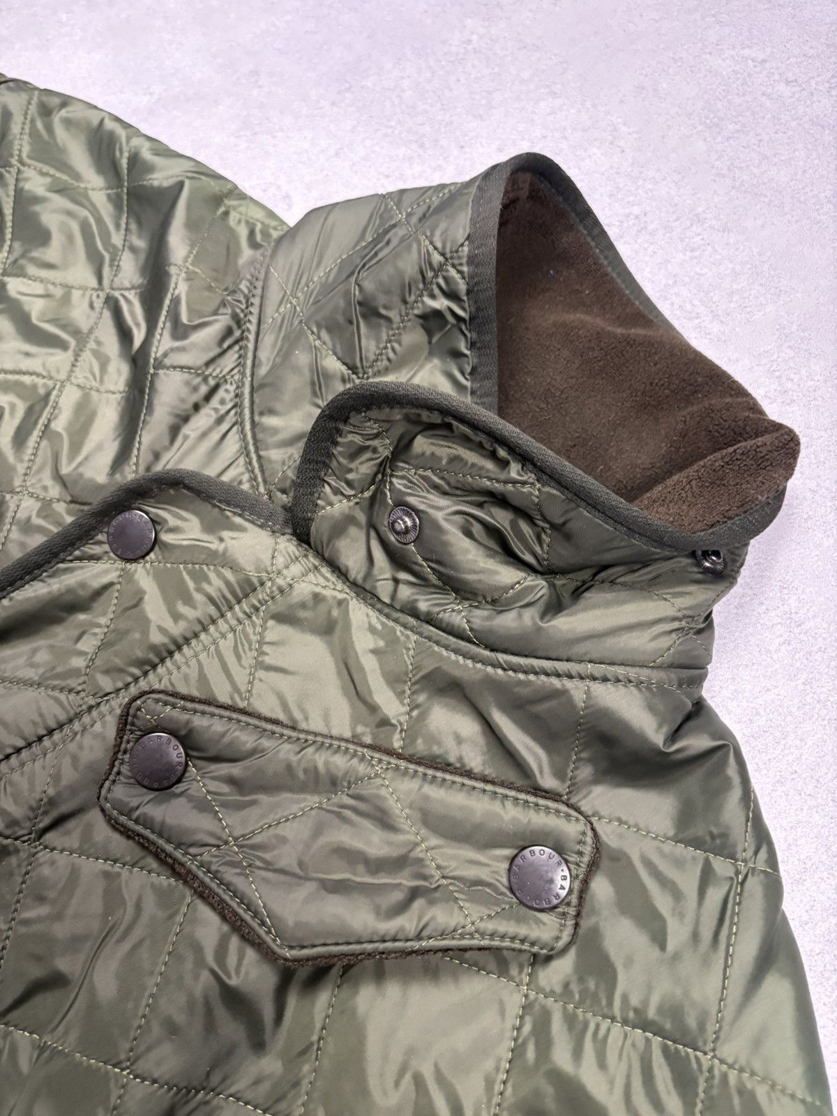 Barbour Vintage Barbour Polarquilt Jacket D310 Quilted Liner Hunting Size US XXL / EU 58 / 5 - 4 Thumbnail