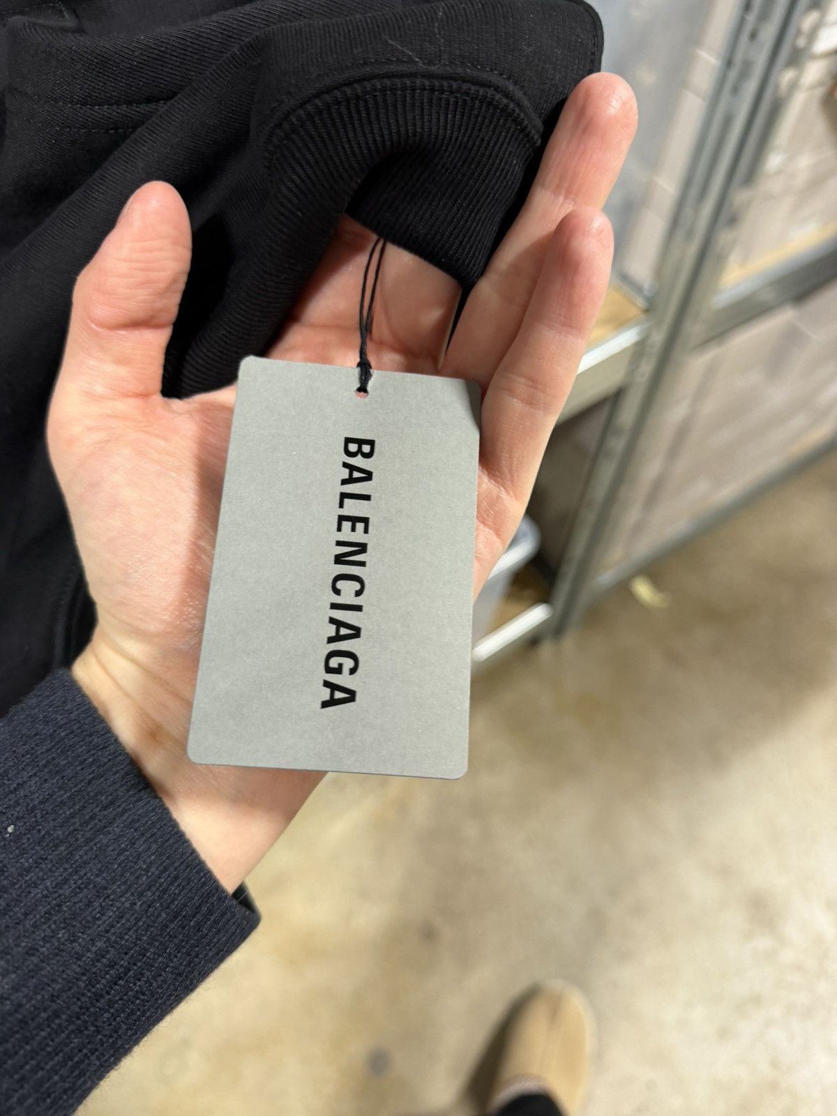 Balenciaga Balenciaga Oversized Logo Hoodie NEW 1250$ Size US S / EU 44-46 / 1 - 7 Thumbnail