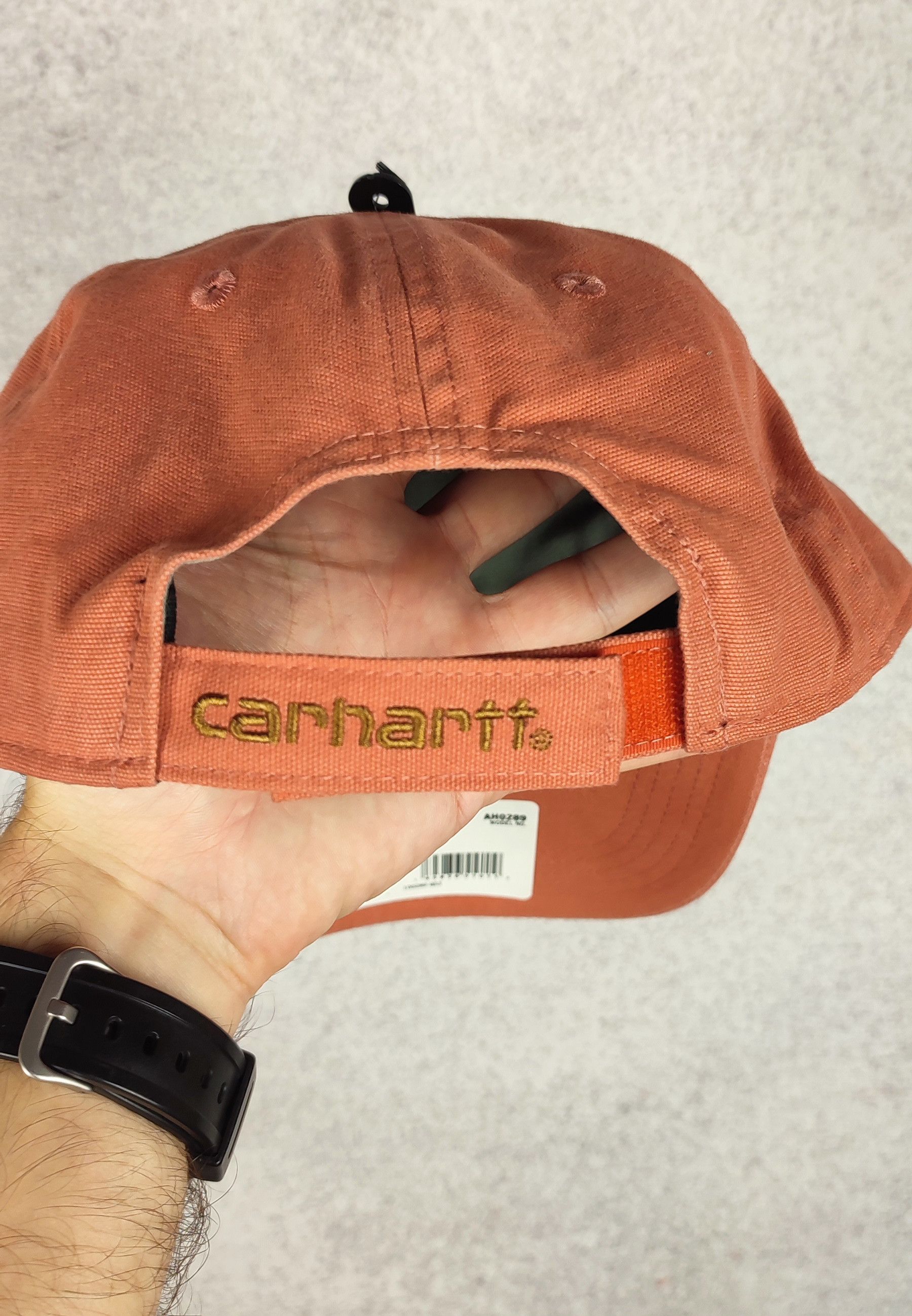 Carhartt Carhartt WIP Canvas Patch Cap Terra Cotta 6 Panel Hat Size ONE SIZE - 7 Thumbnail