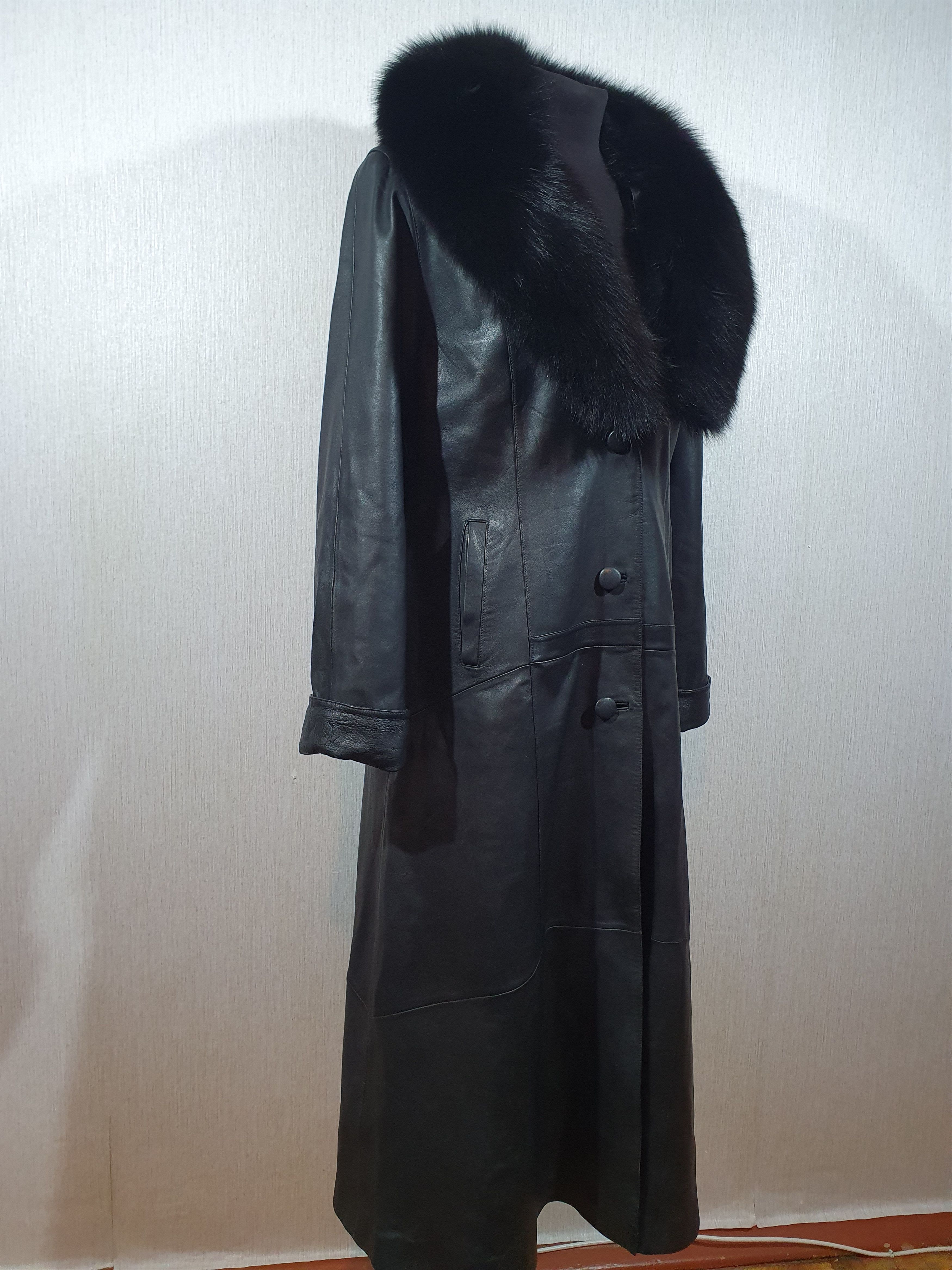Genuine Leather leather coat Size XXL / US 16-18 / IT 52-54 - 2 Thumbnail