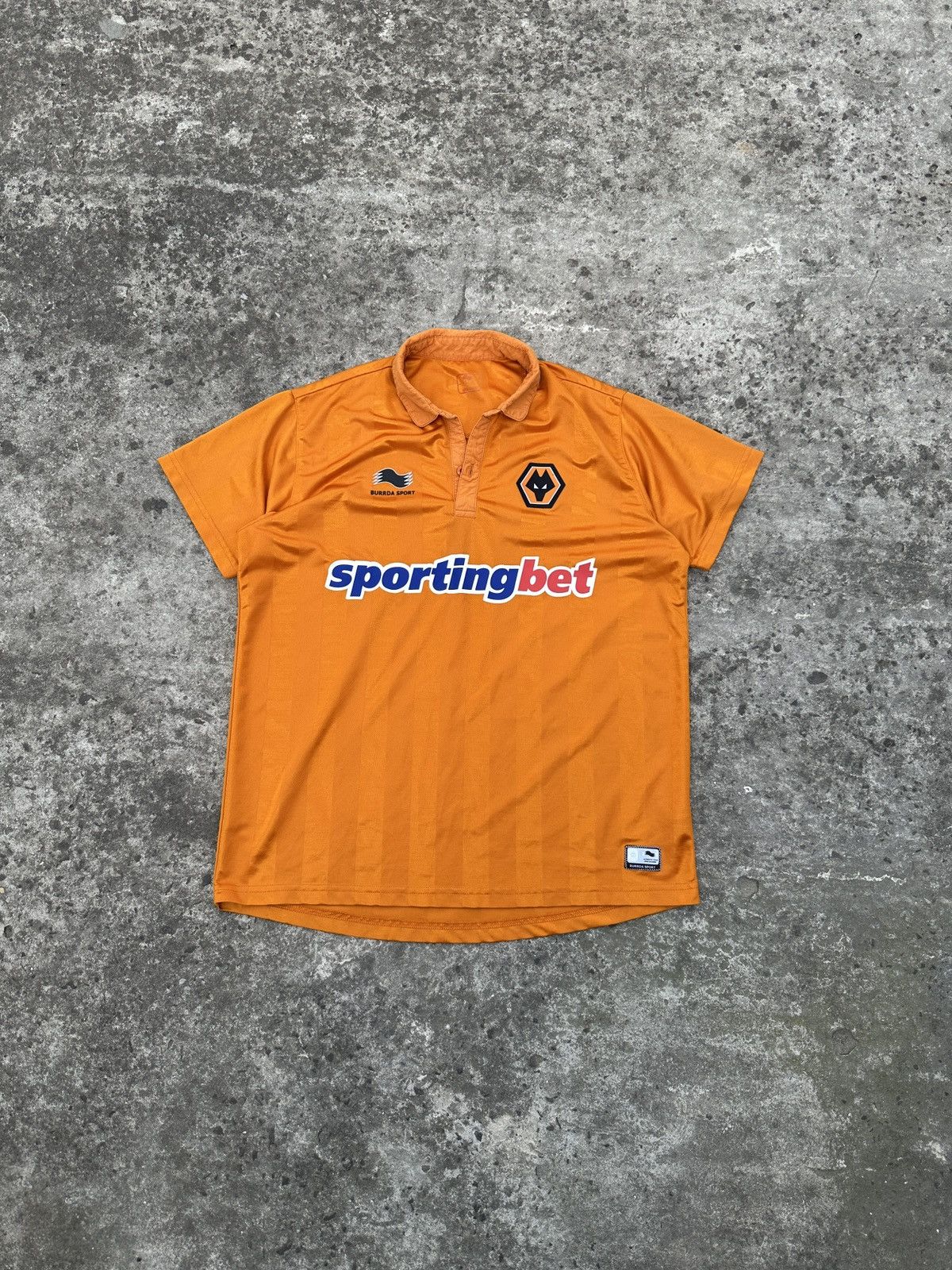 Vintage Vintage Burrda Sport Woverlhampton Soccer Jersey Rare S Size US S / EU 44-46 / 1 - 1 Thumbnail