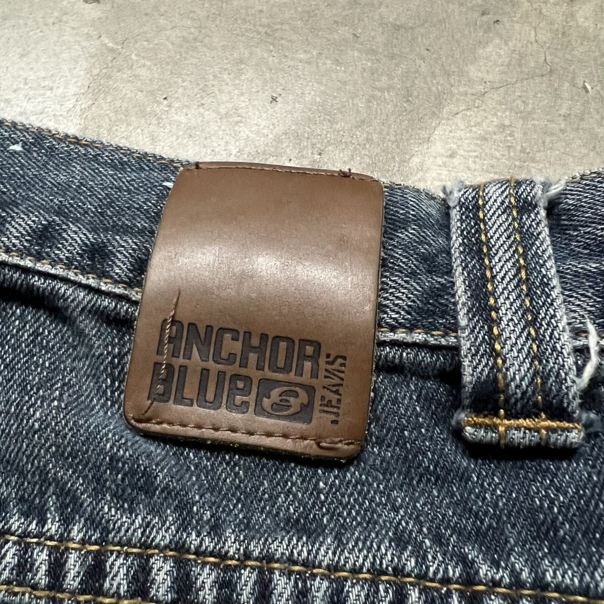 Anchor Blue × JNCO × Southpole Vintage Y2K Anchor Blue BAGGY Denim Jeans Size US 32 / EU 48 - 9 Thumbnail