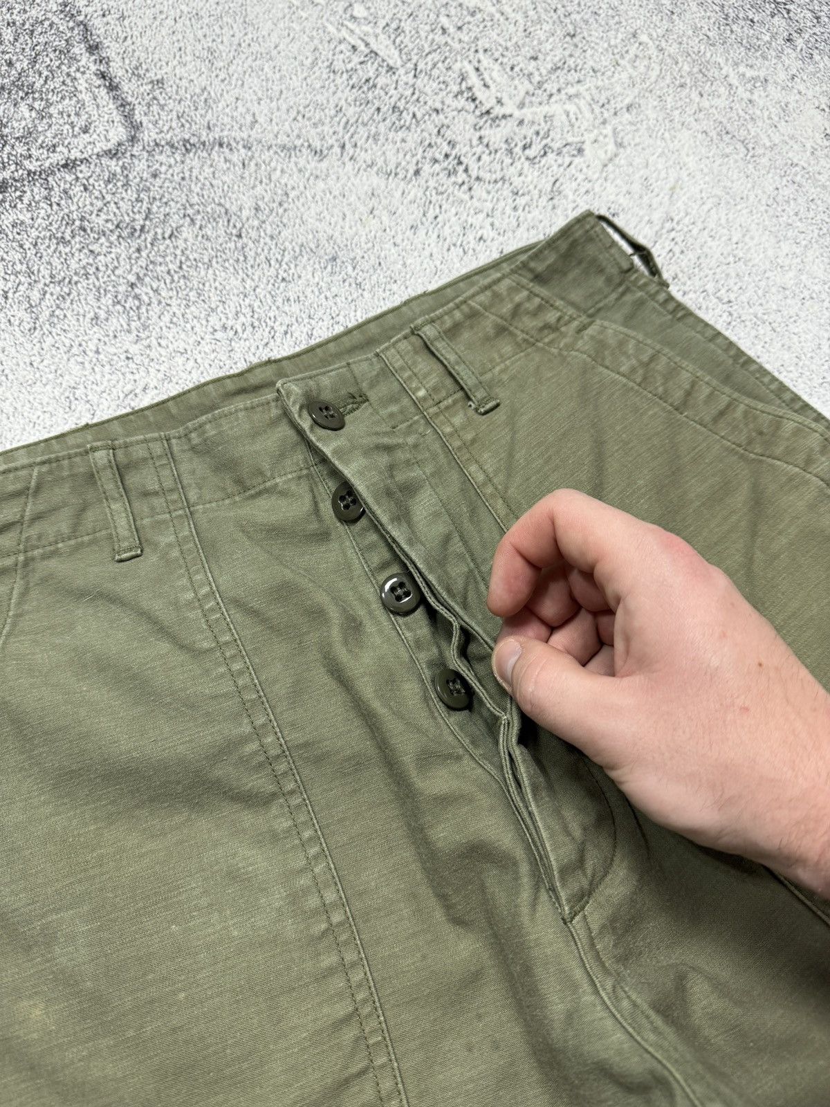 TCB Jeans 🇯🇵 TCB Jeans Japanese Pants Military Style Size US 32 / EU 48 - 7 Thumbnail