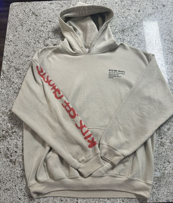 Kanye beige hoodie sales