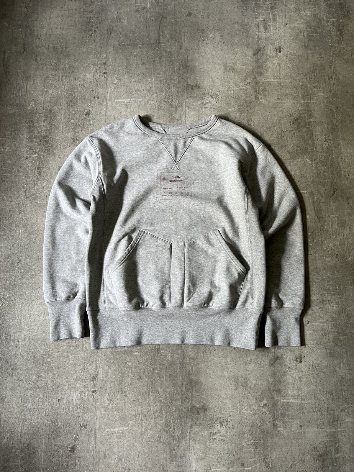 Maison Margiela Maison Margiela S/S 21 Icon gray hoodi double layer rare Size US M / EU 48-50 / 2 - 1 Thumbnail