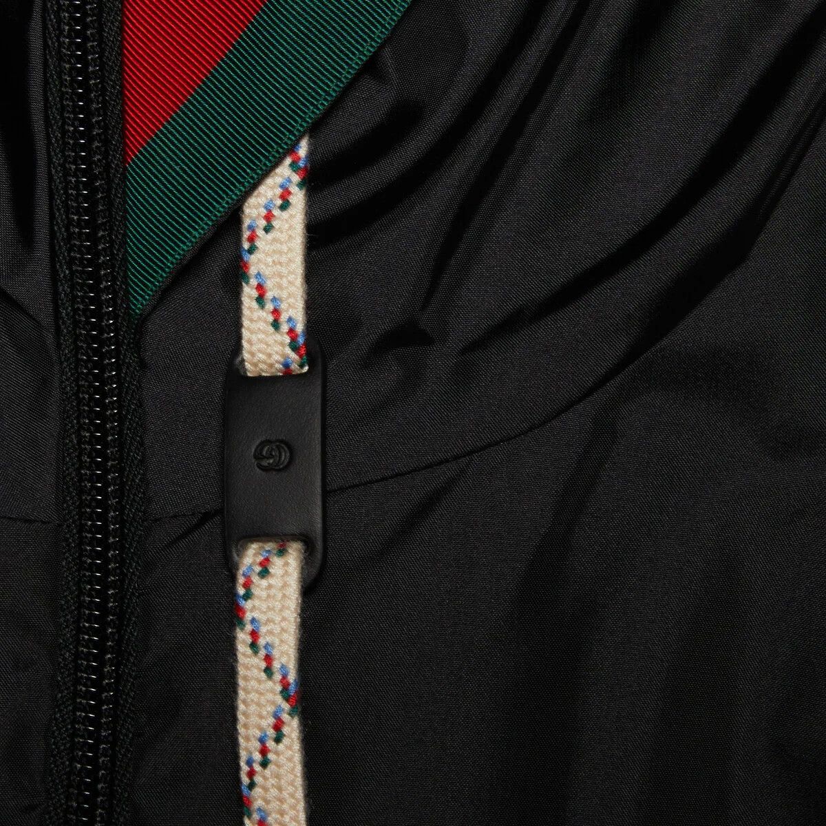Gucci o1s1wg110725 Nylon Satin Jacket in Black Size US M / EU 48-50 / 2 - 6 Thumbnail