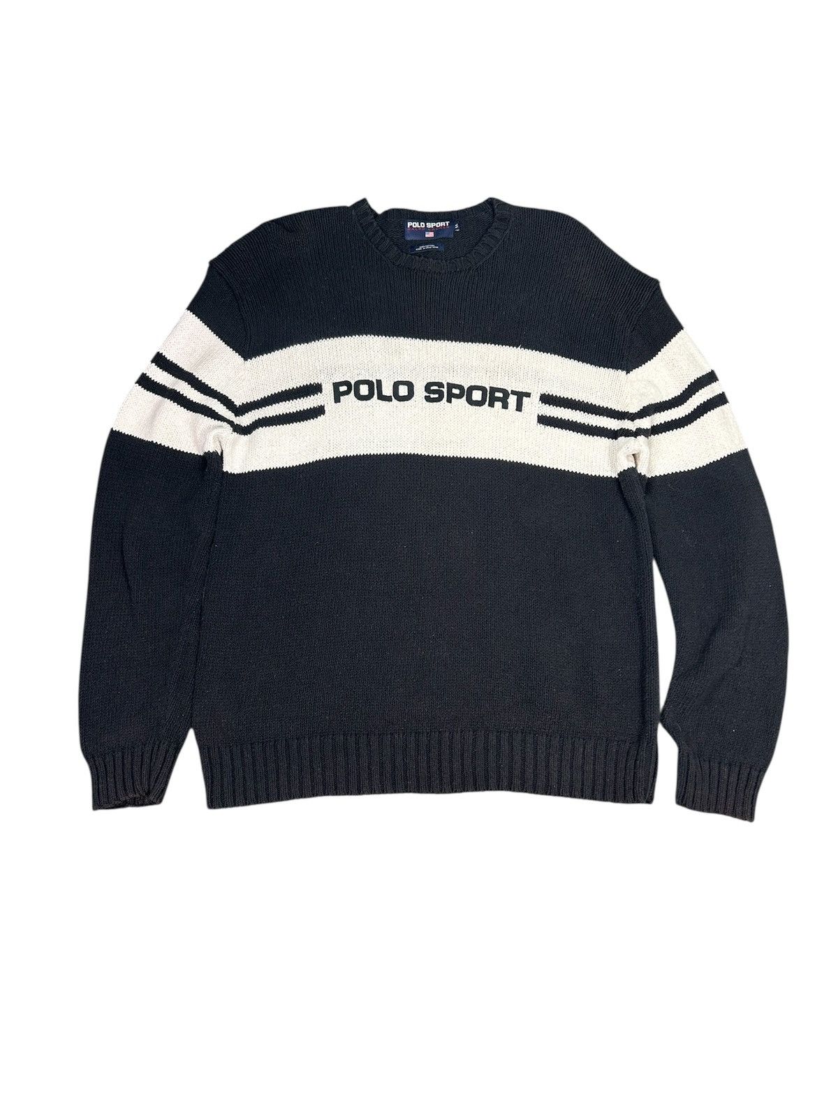 Polo Ralph Lauren Vintage Polo Sport Ralph Lauren Knitwear Size US XL / EU 56 / 4 - 1 Thumbnail