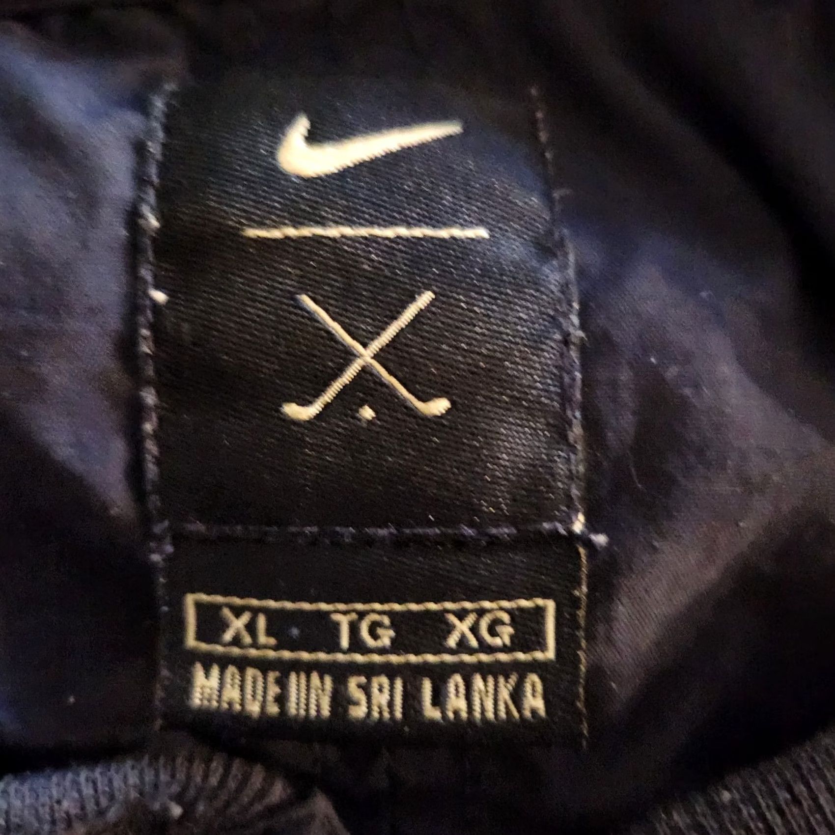 Nike VINTAGE Nike Golf Pullover Sweatshirt 90s Windbreaker Navy Blue XL Men Size US XL / EU 56 / 4 - 8 Thumbnail
