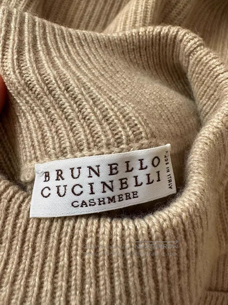Brunello Cucinelli Brunello Cucinelli Cashmere Dress Size M / US 6-8 / IT 42-44 - 7 Thumbnail