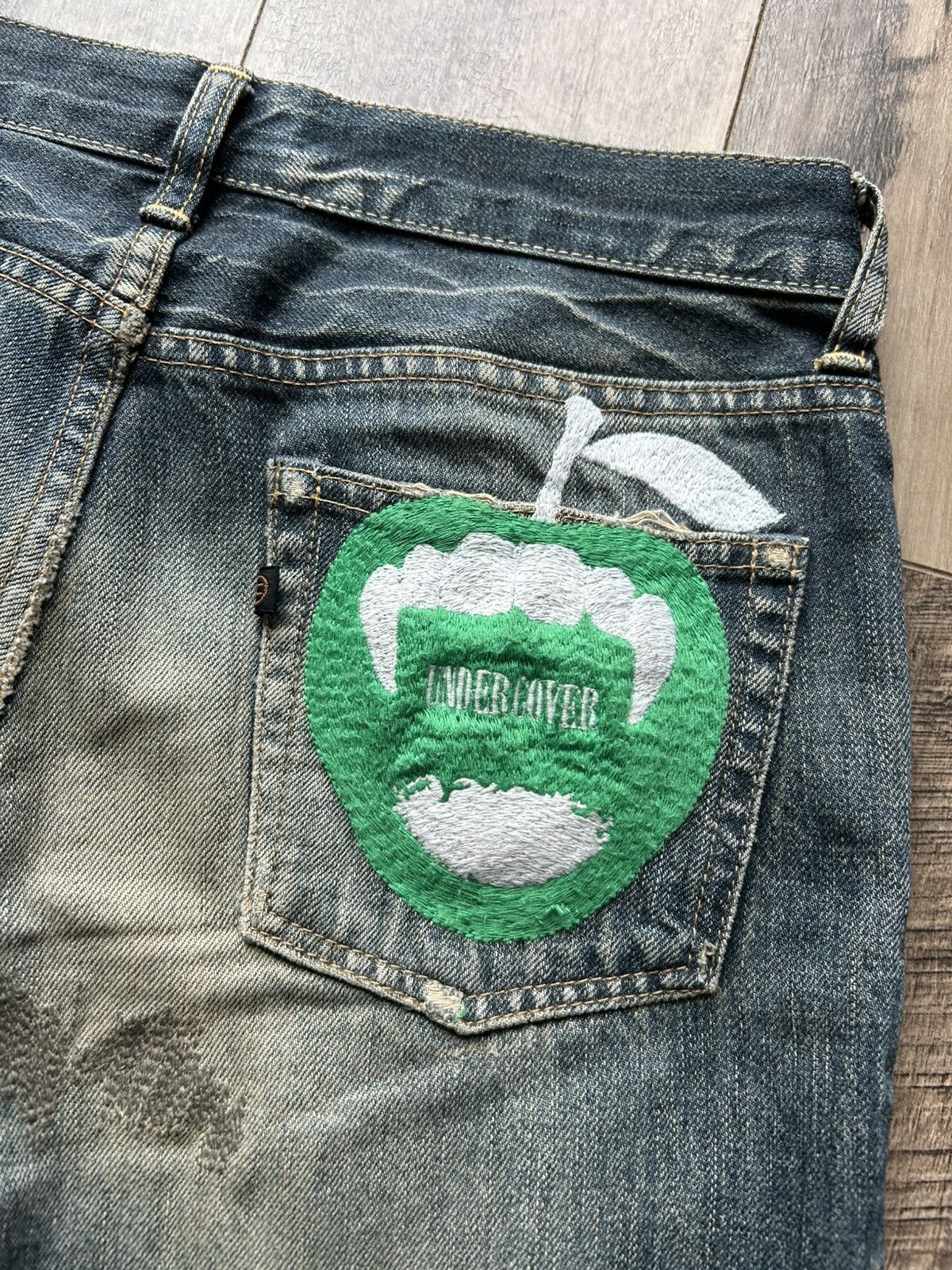 Undercover Undercover apple fang denim jeans Size US 28 / EU 44 - 3 Thumbnail