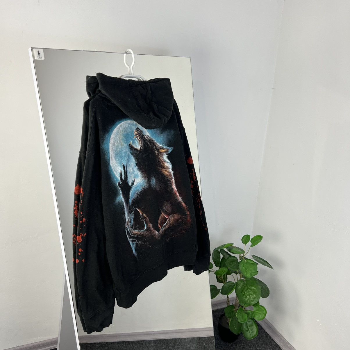 Band Tees Vintage Y2K Spiral Ghoul Allover Print Hoodie Size US XL / EU 56 / 4 - 5 Thumbnail